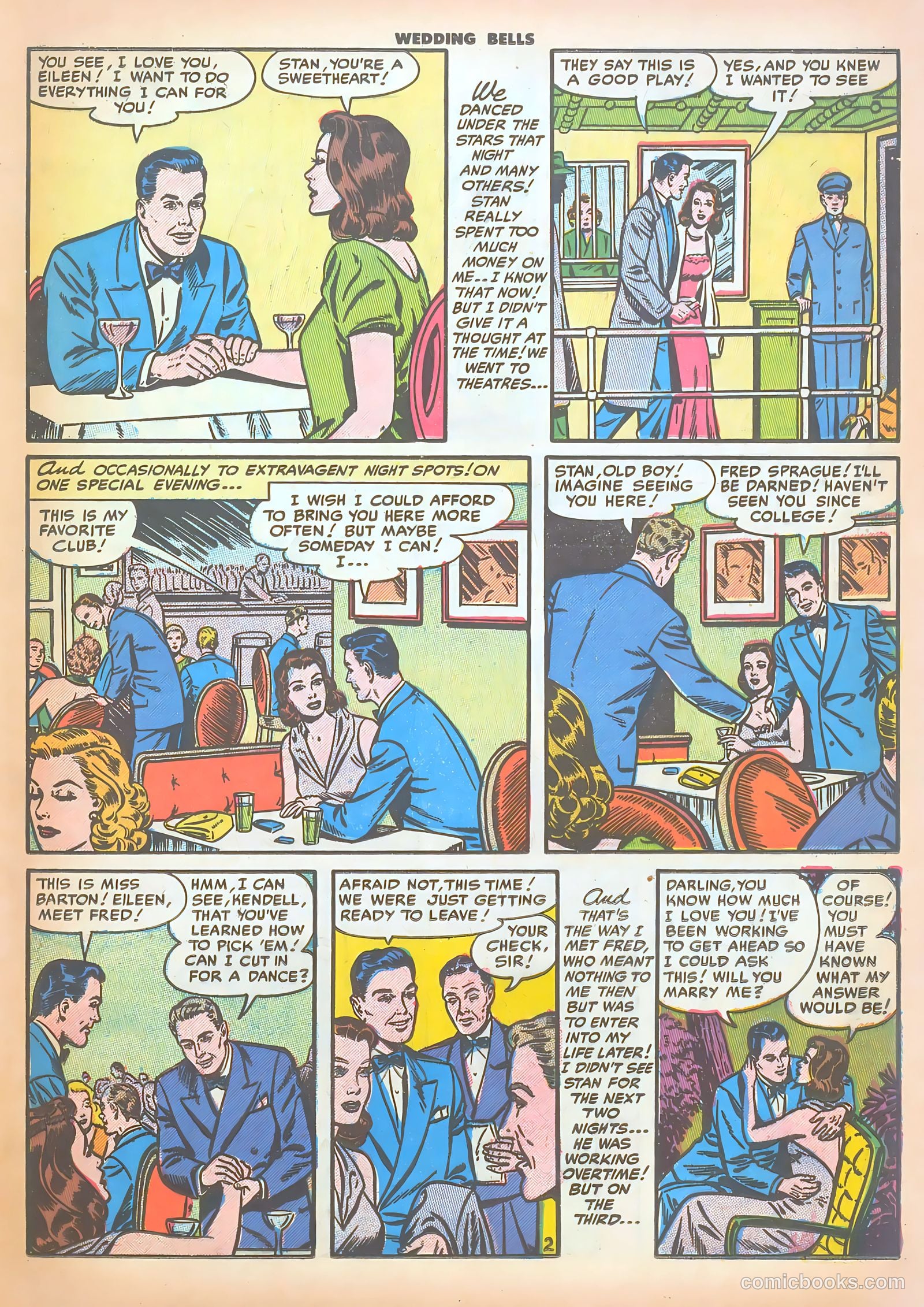 Wedding Bells #9 (1955) — page 19 of 36