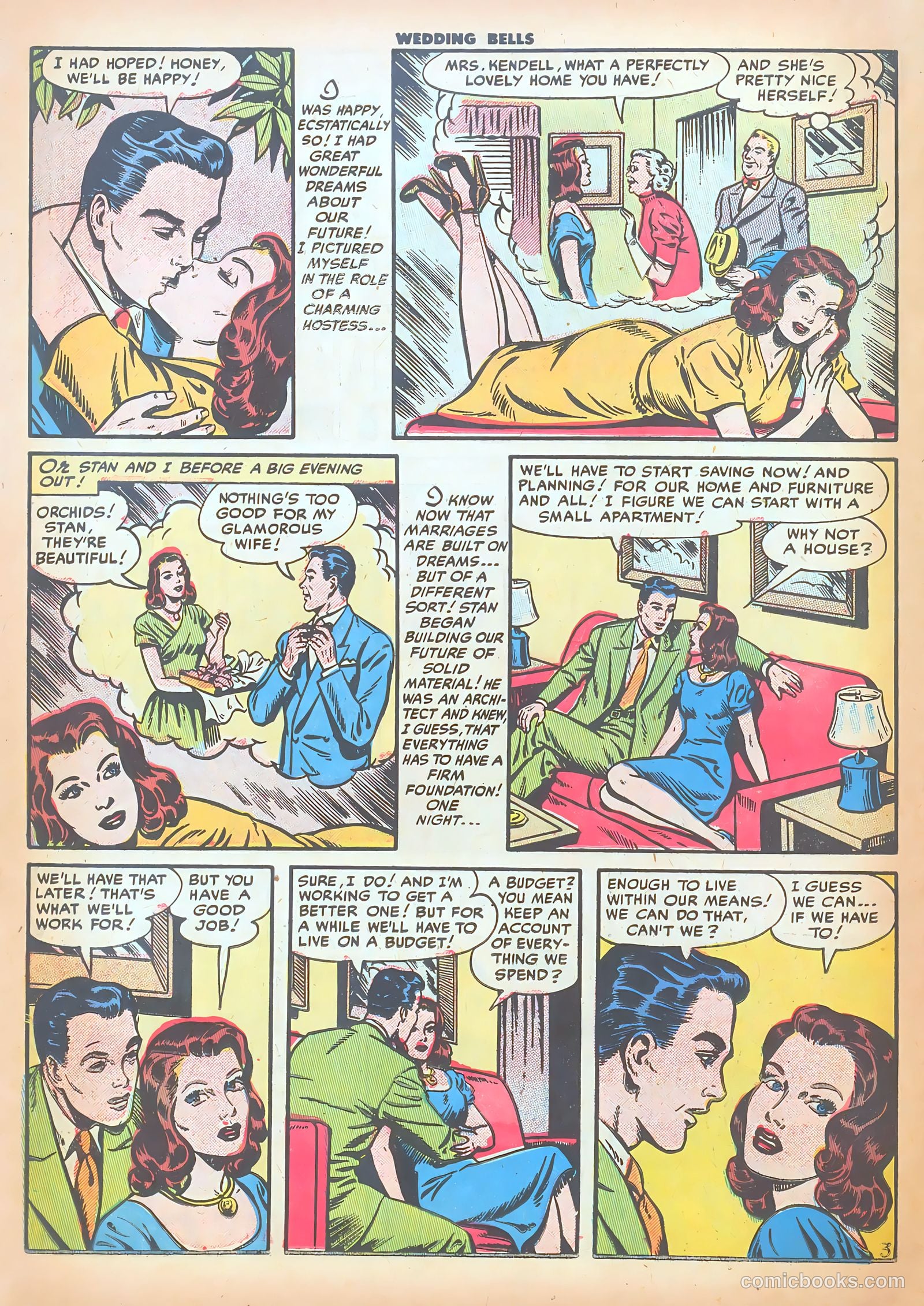 Wedding Bells #9 (1955) — page 20 of 36