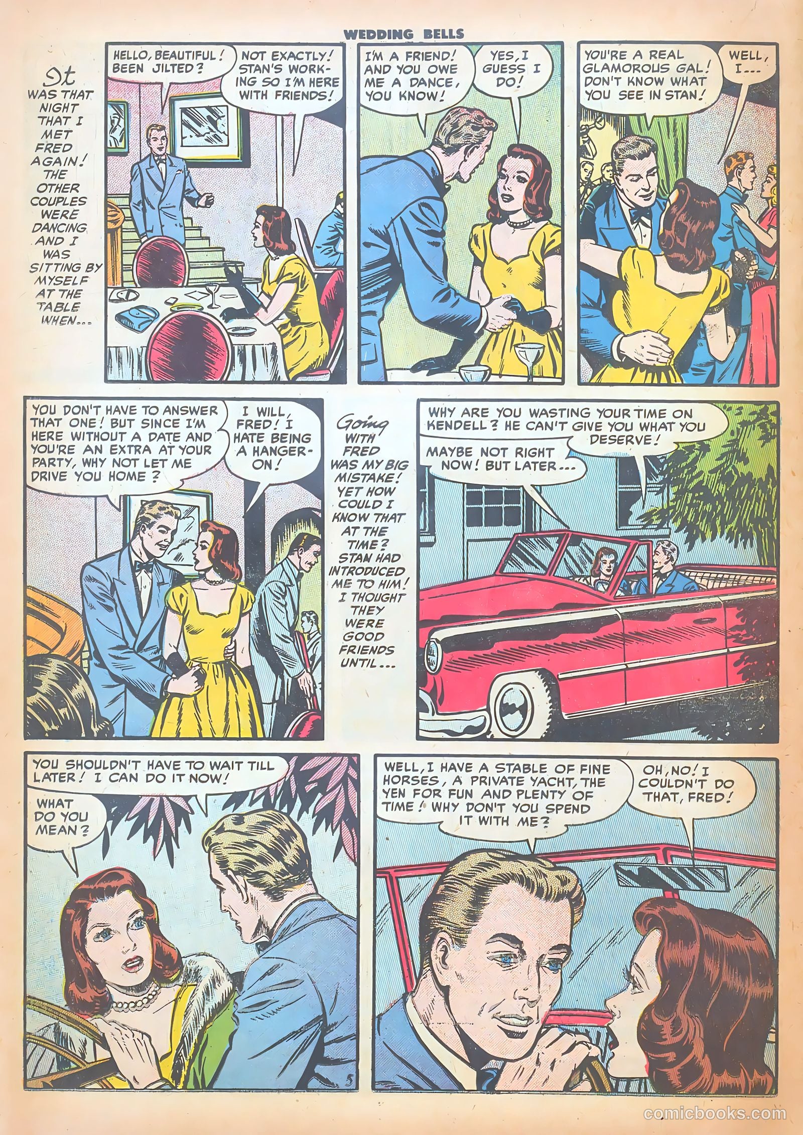 Wedding Bells #9 (1955) — page 22 of 36