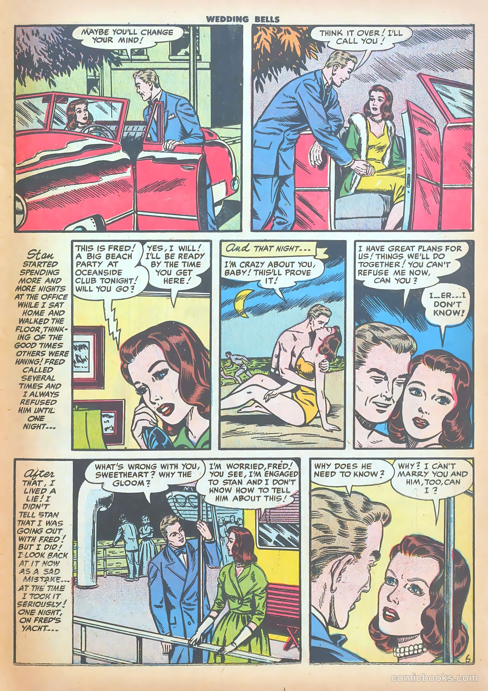 Wedding Bells #9 (1955) — page 23 of 36