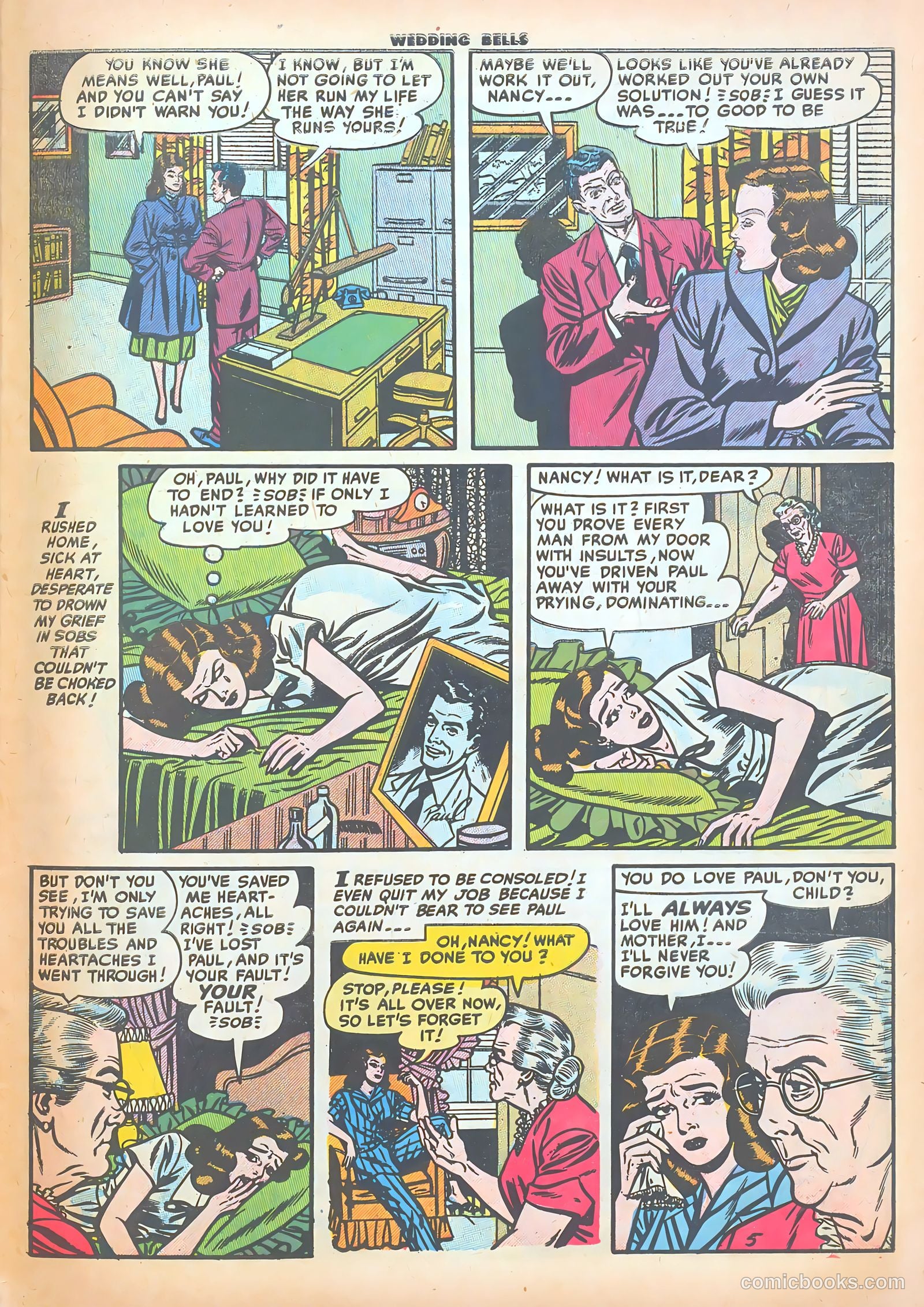 Wedding Bells #9 (1955) — page 31 of 36