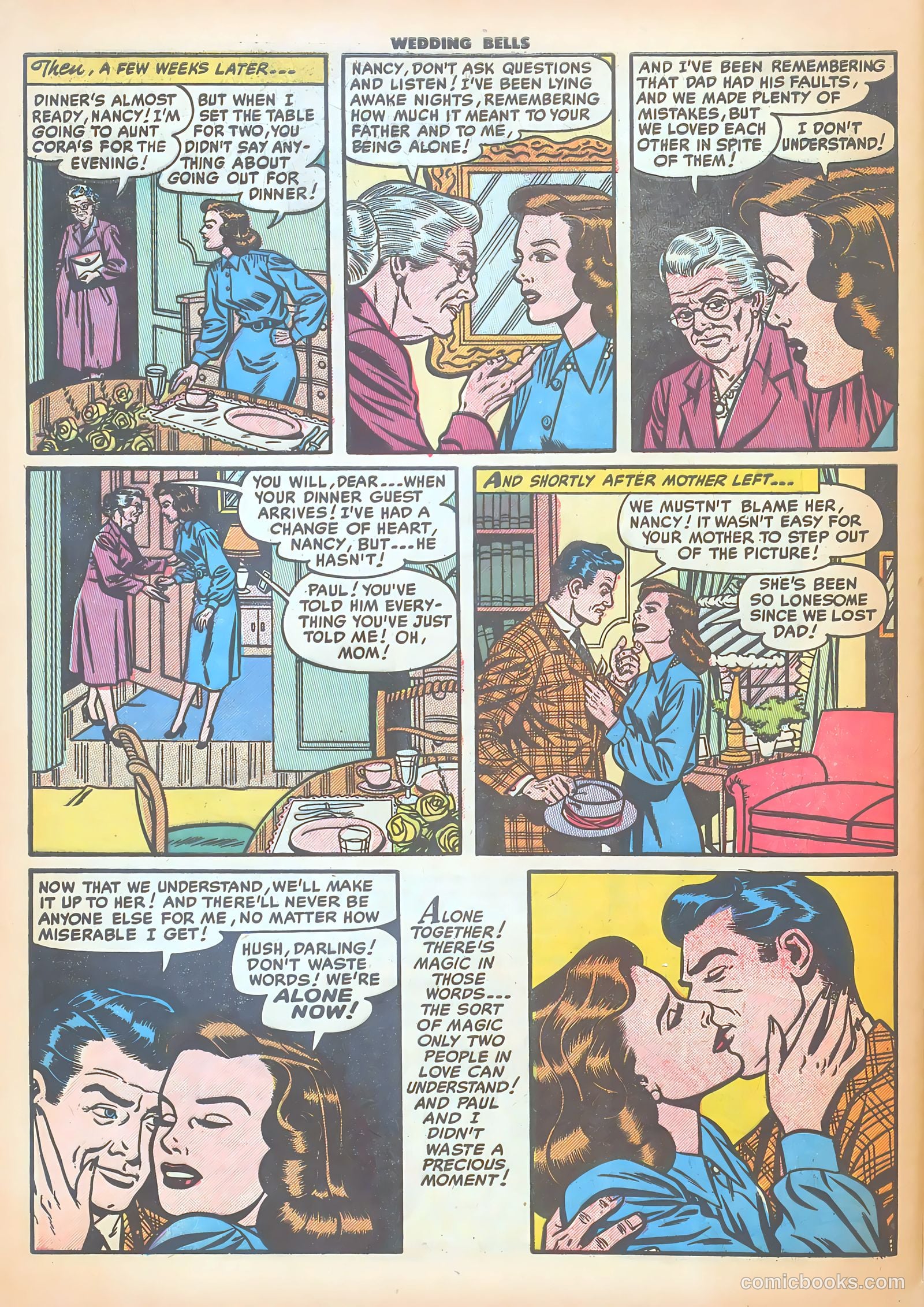 Wedding Bells #9 (1955) — page 32 of 36