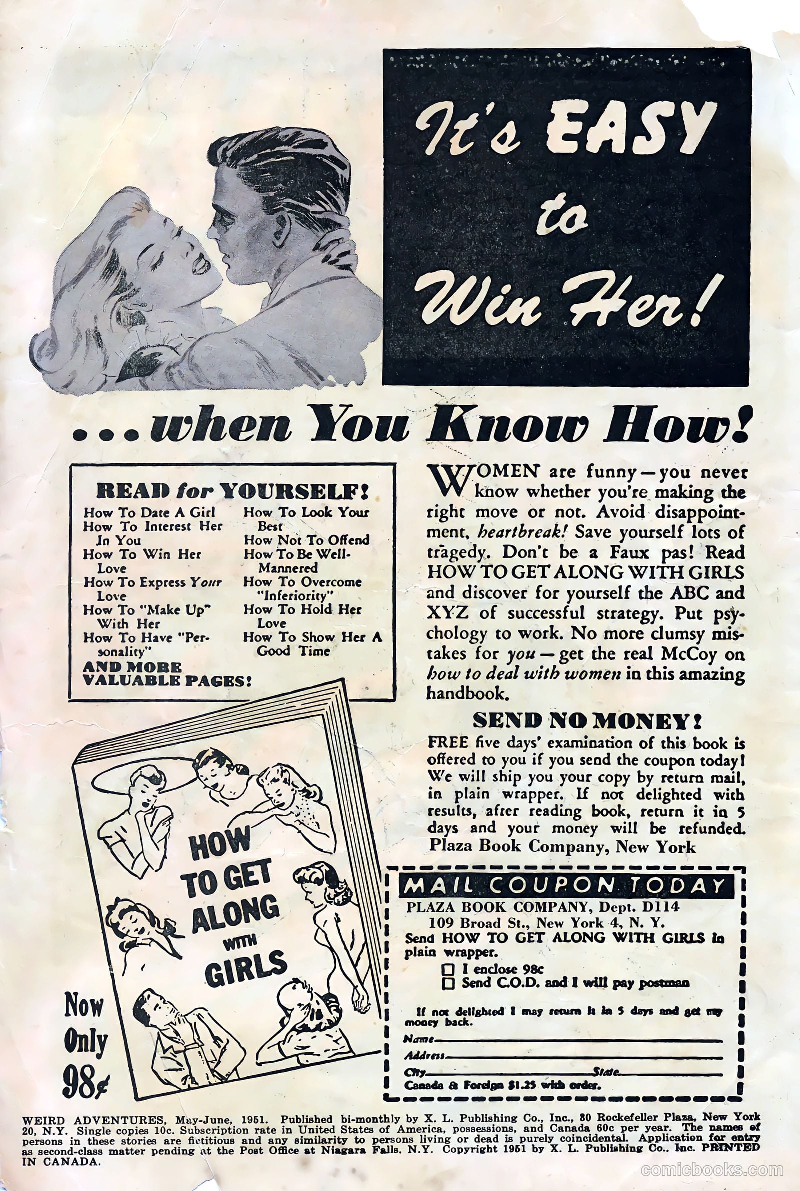 Weird Adventures #1 (1951) — page 2 of 37