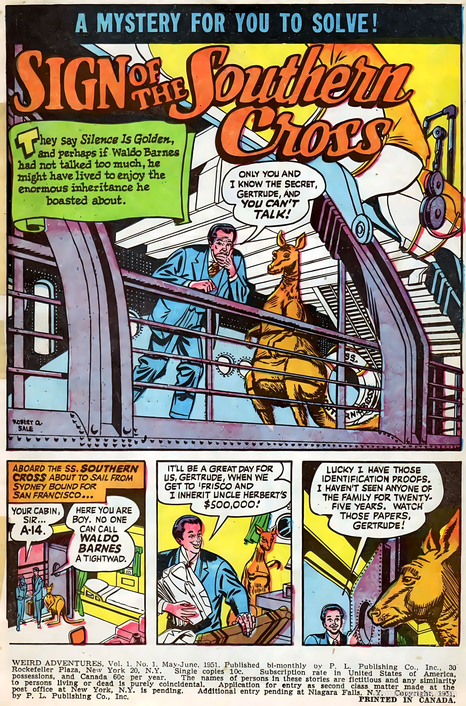Weird Adventures #1 (1951) — page 3 of 37