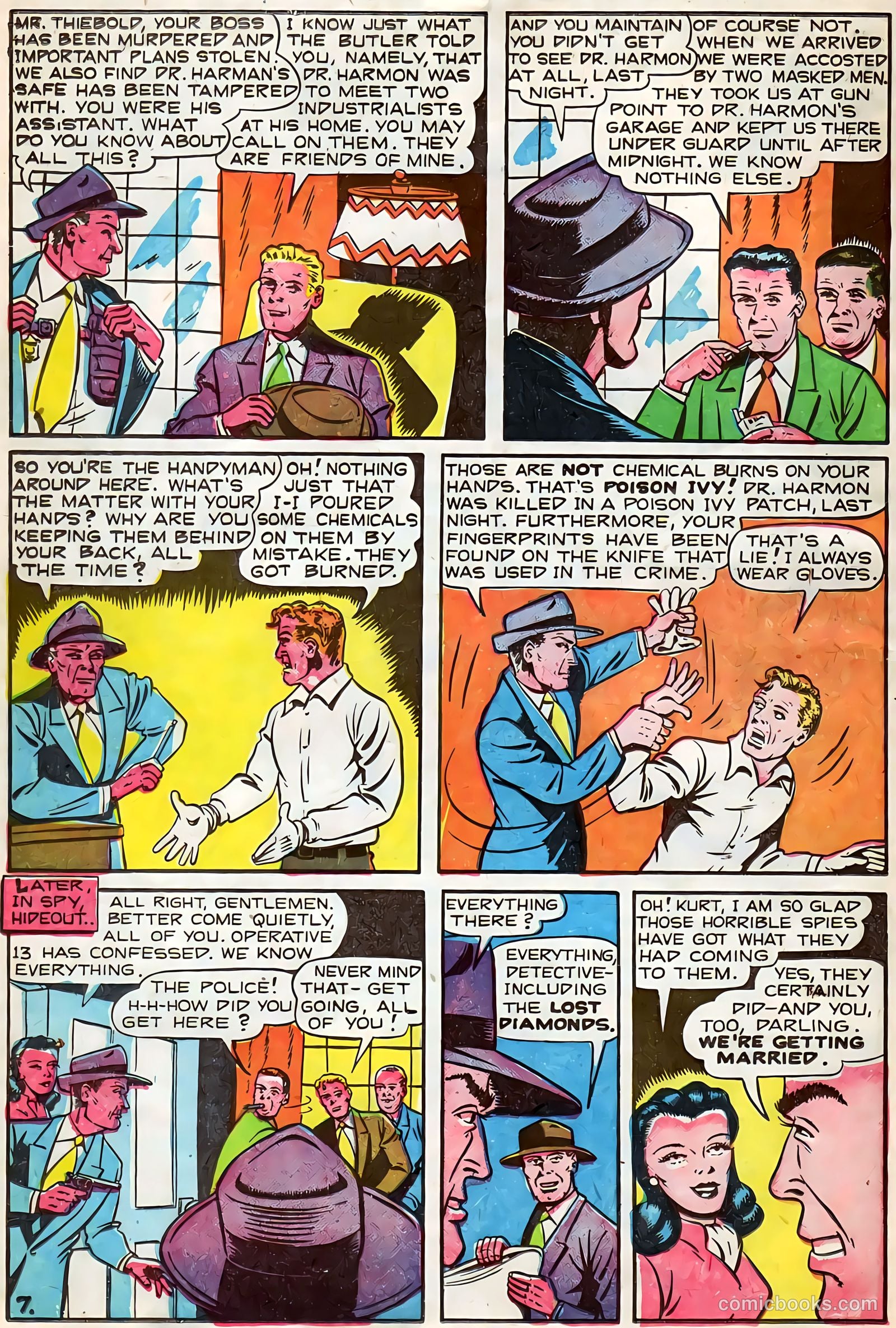 Weird Adventures #1 (1951) — page 36 of 37
