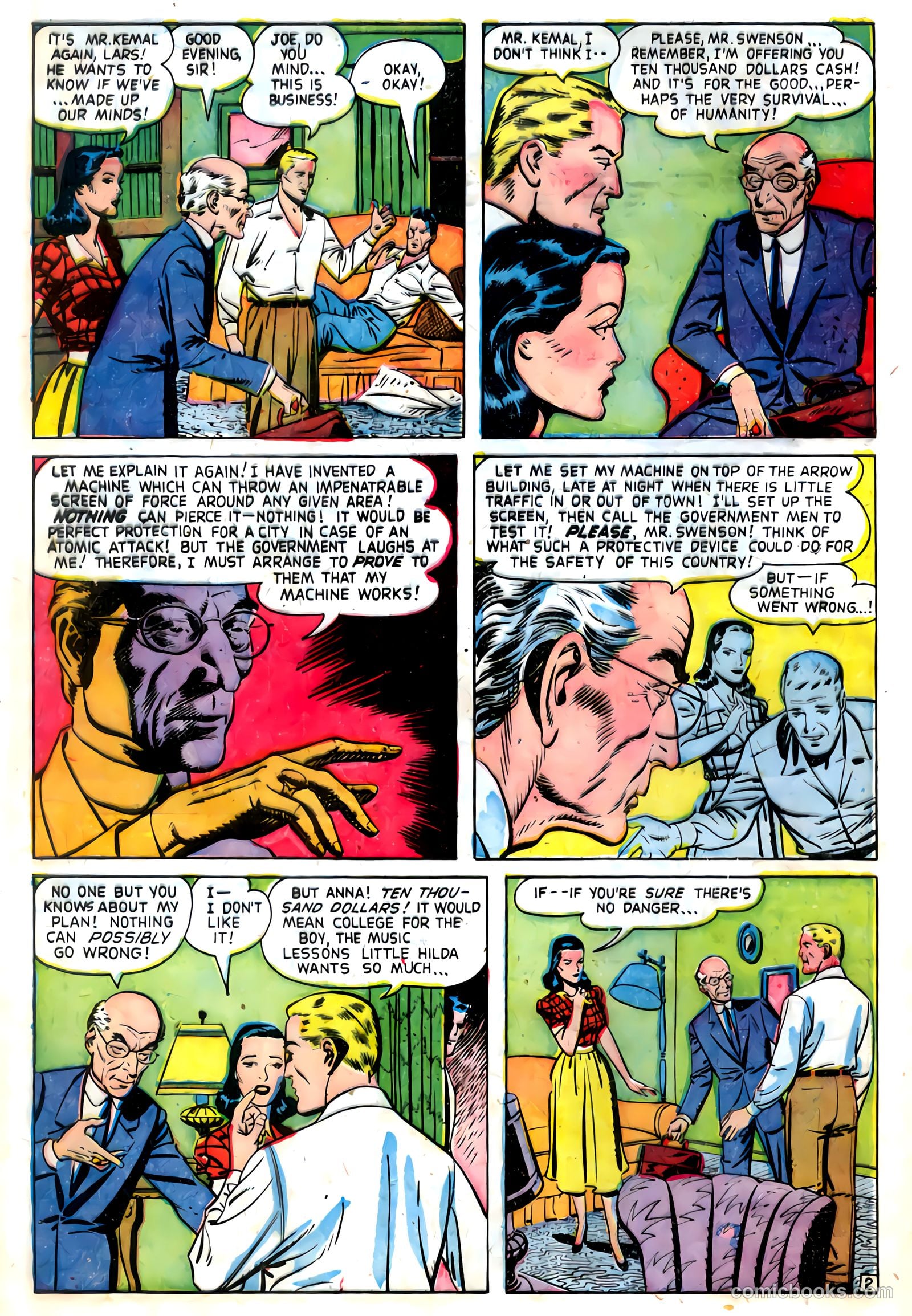 Weird Adventures #10 (1951) — page 4 of 36
