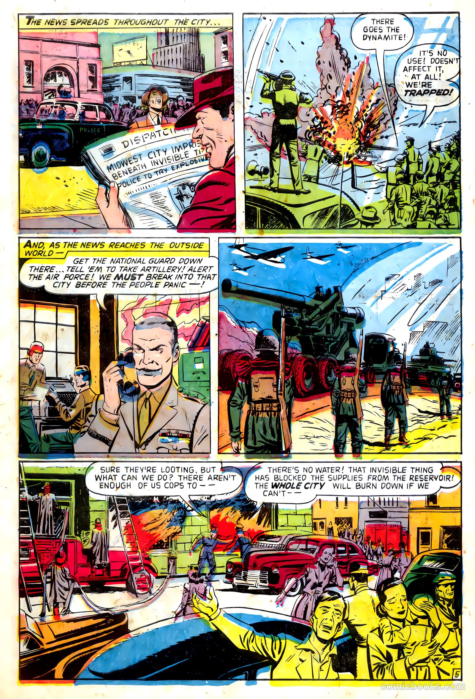 Weird Adventures #10 (1951) — page 7 of 36