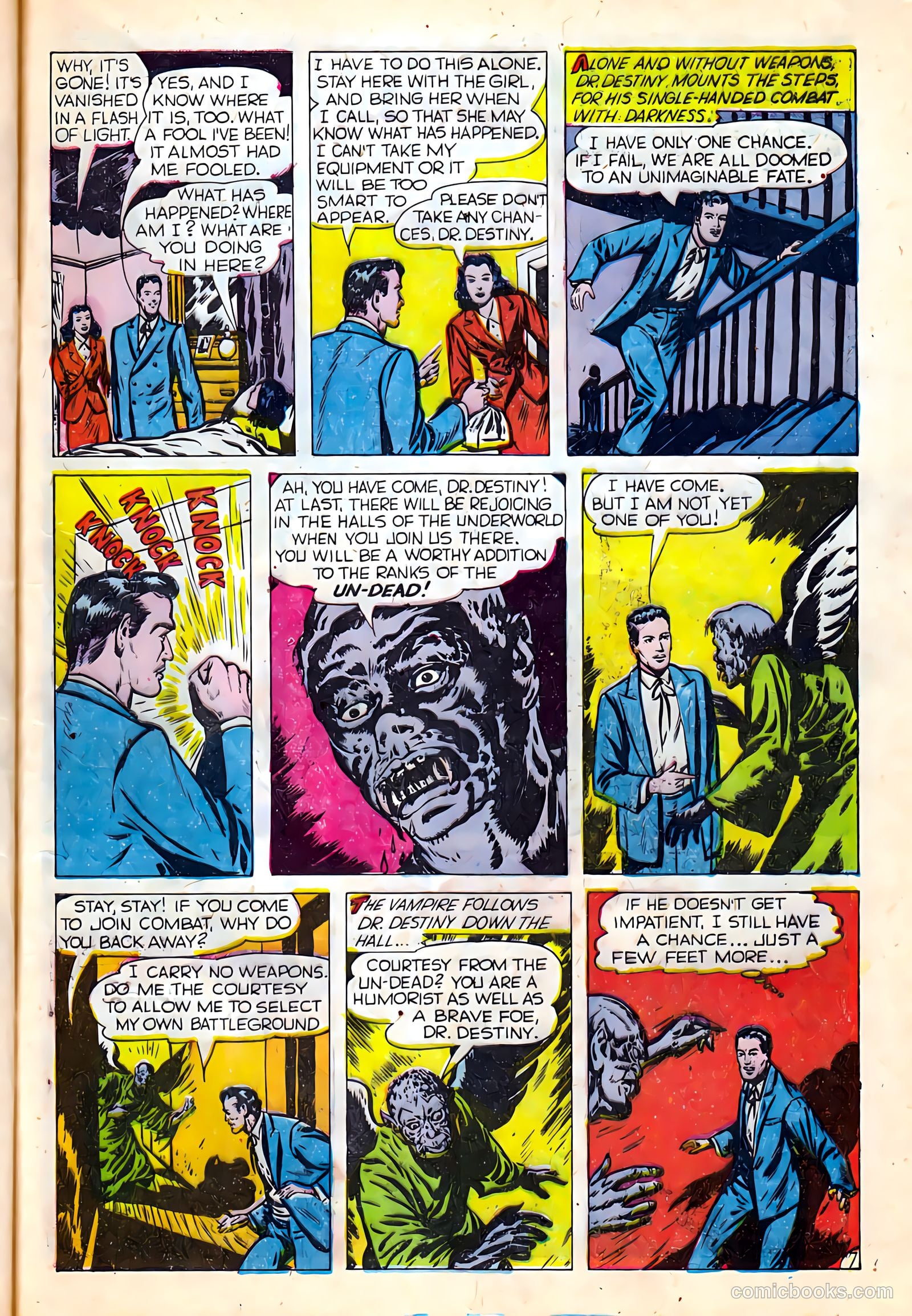Weird Adventures #3 (1951) — page 9 of 36