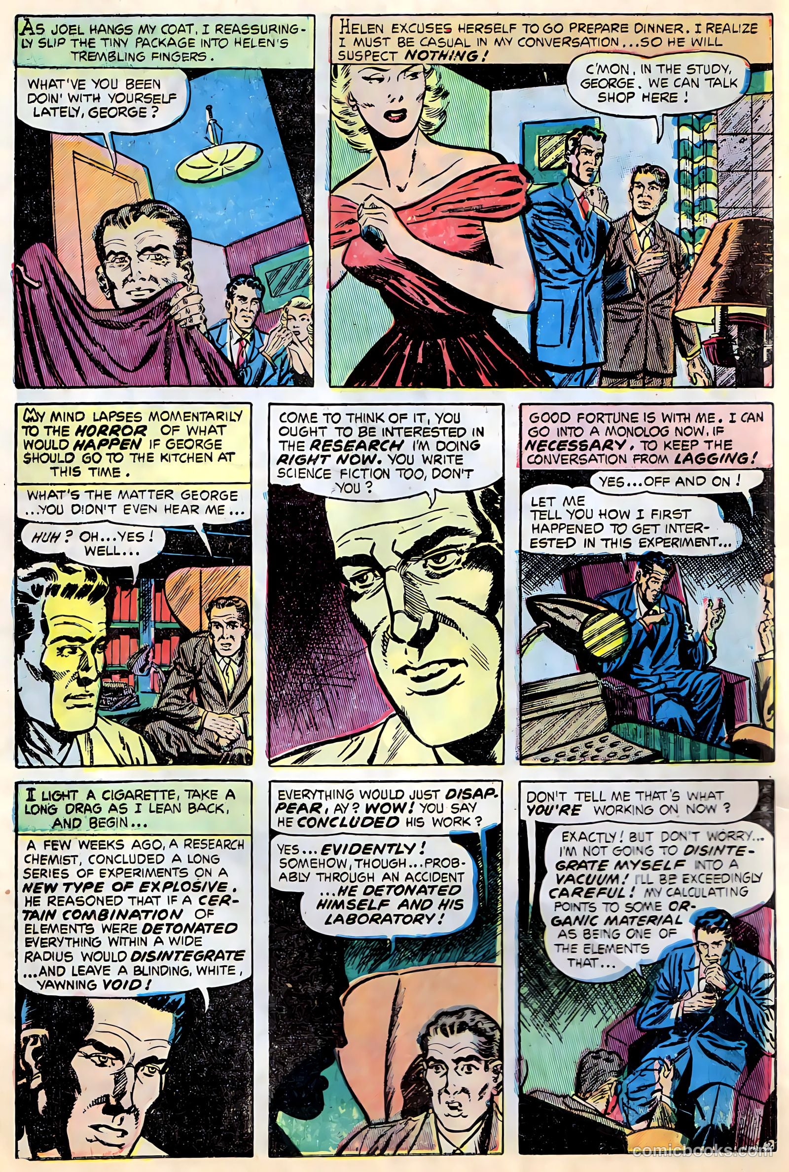 Weird Chills #1 (1954) — page 10 of 36