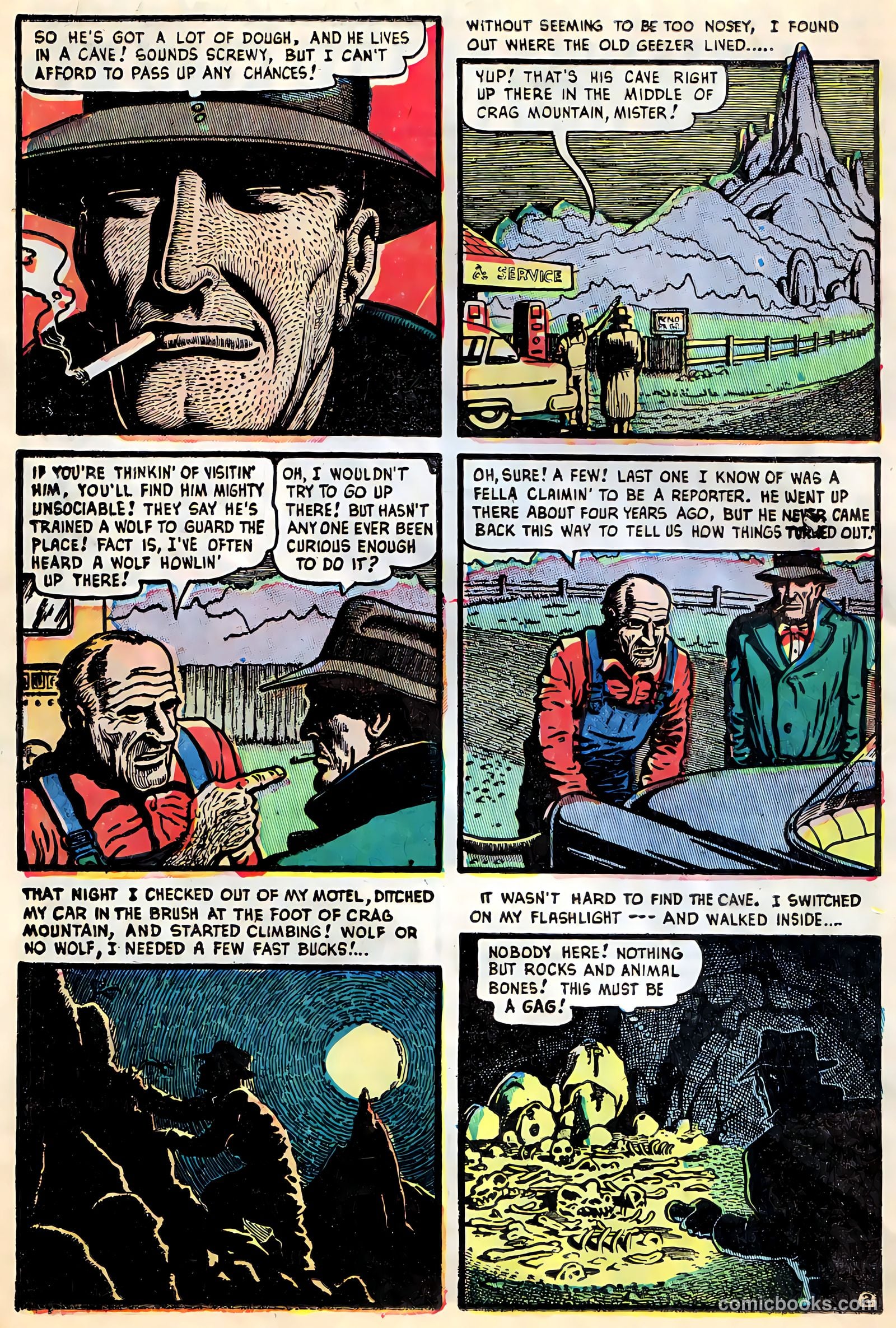 Weird Chills #1 (1954) — page 22 of 36