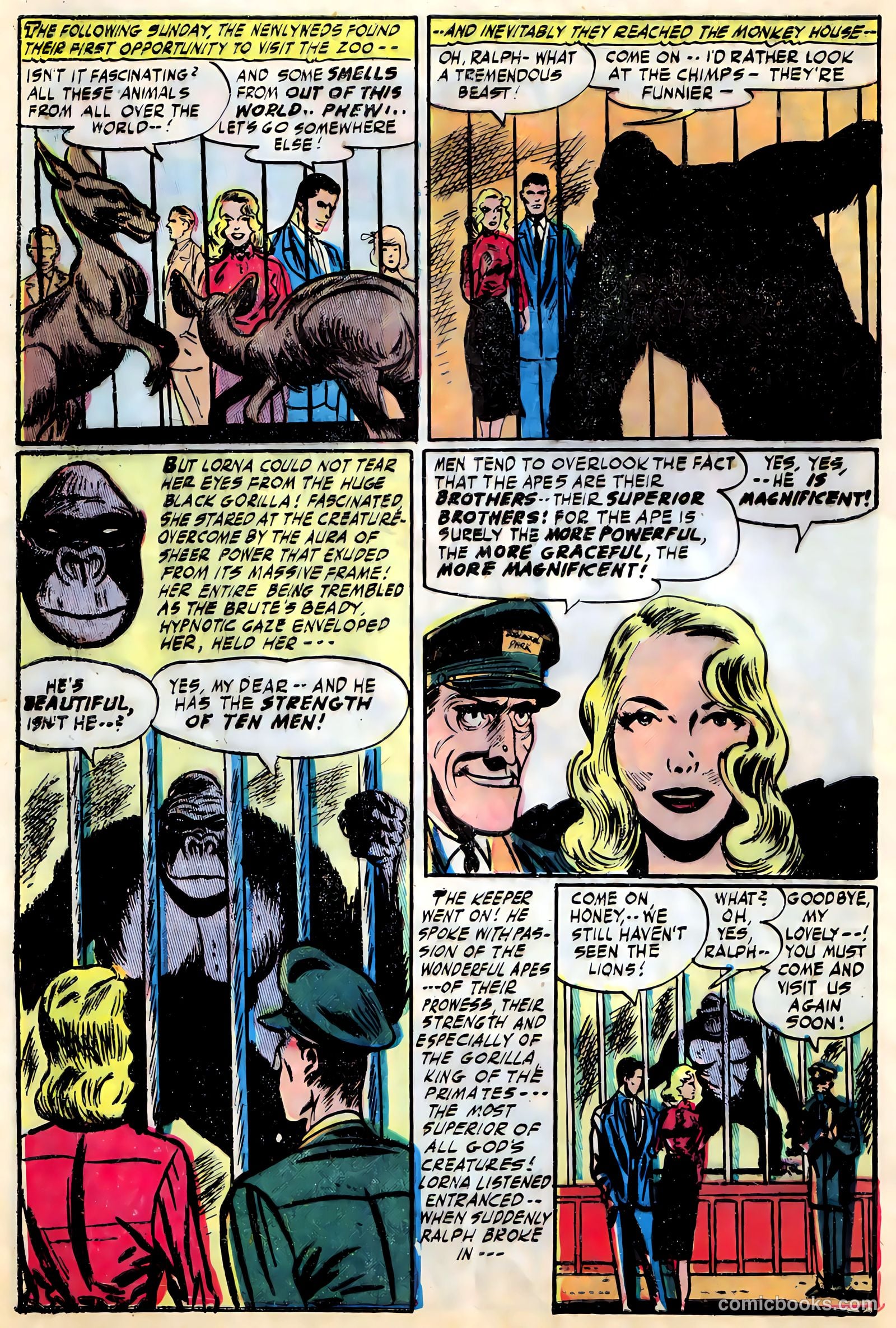 Weird Chills #1 (1954) — page 28 of 36
