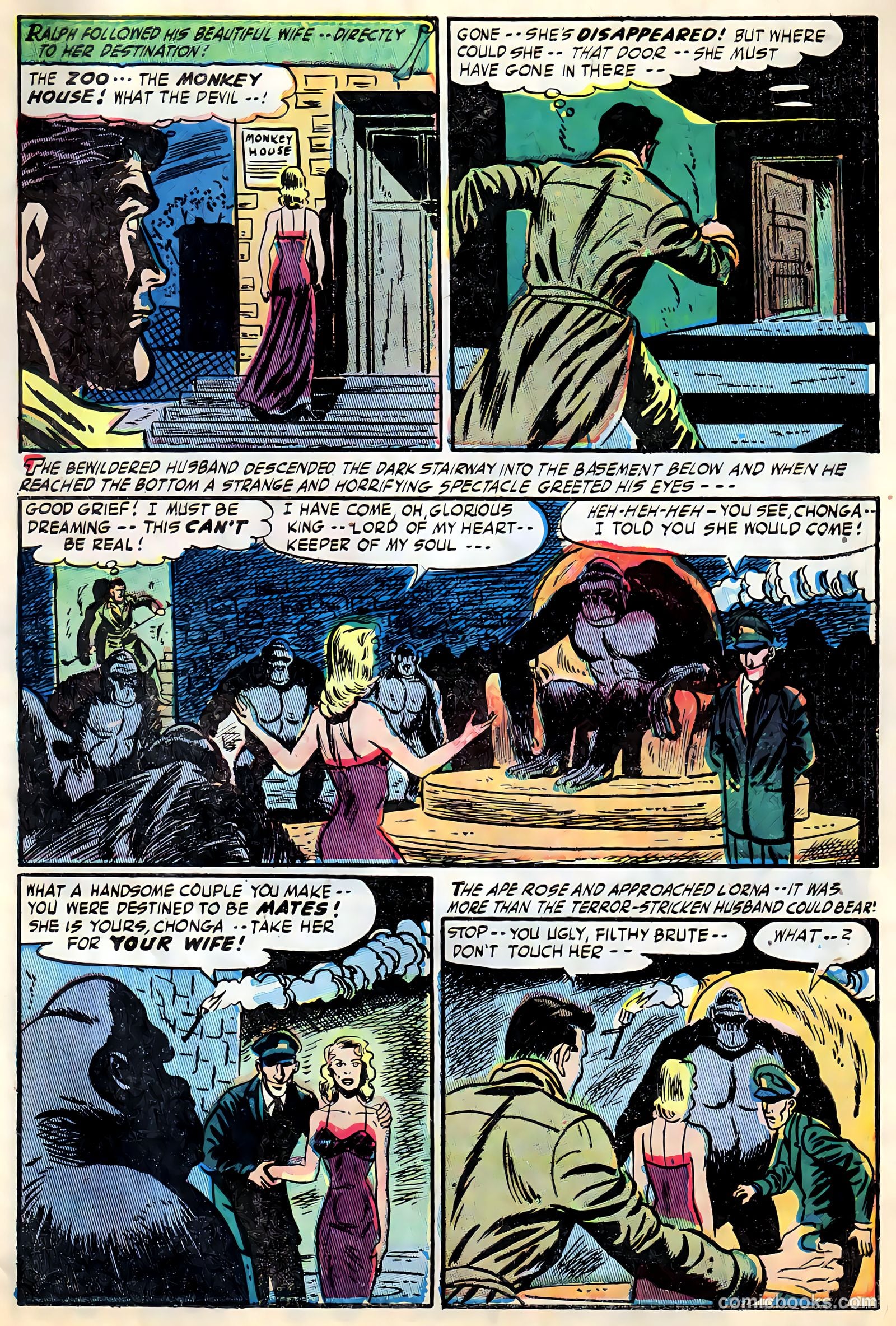 Weird Chills #1 (1954) — page 30 of 36