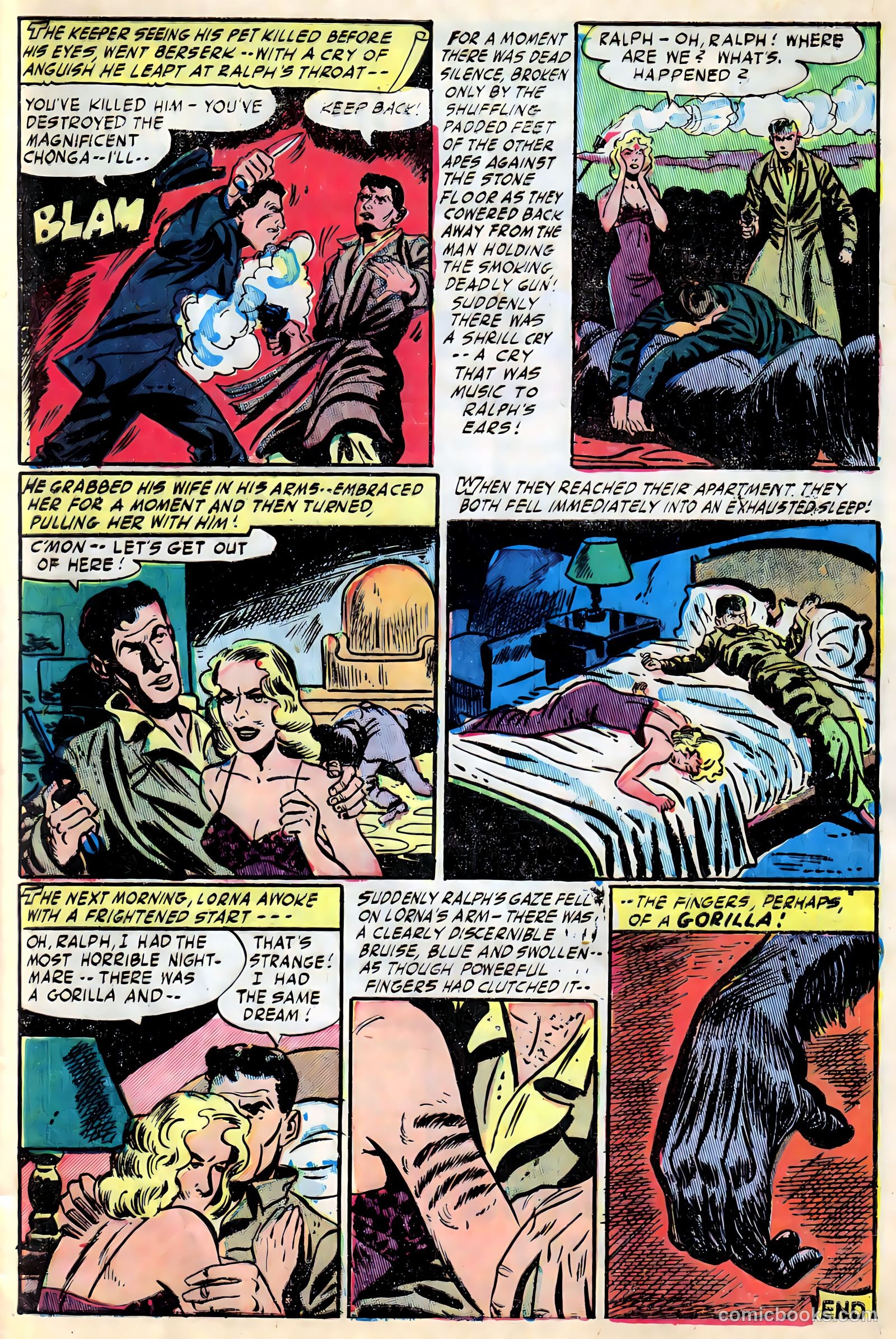 Weird Chills #1 (1954) — page 32 of 36