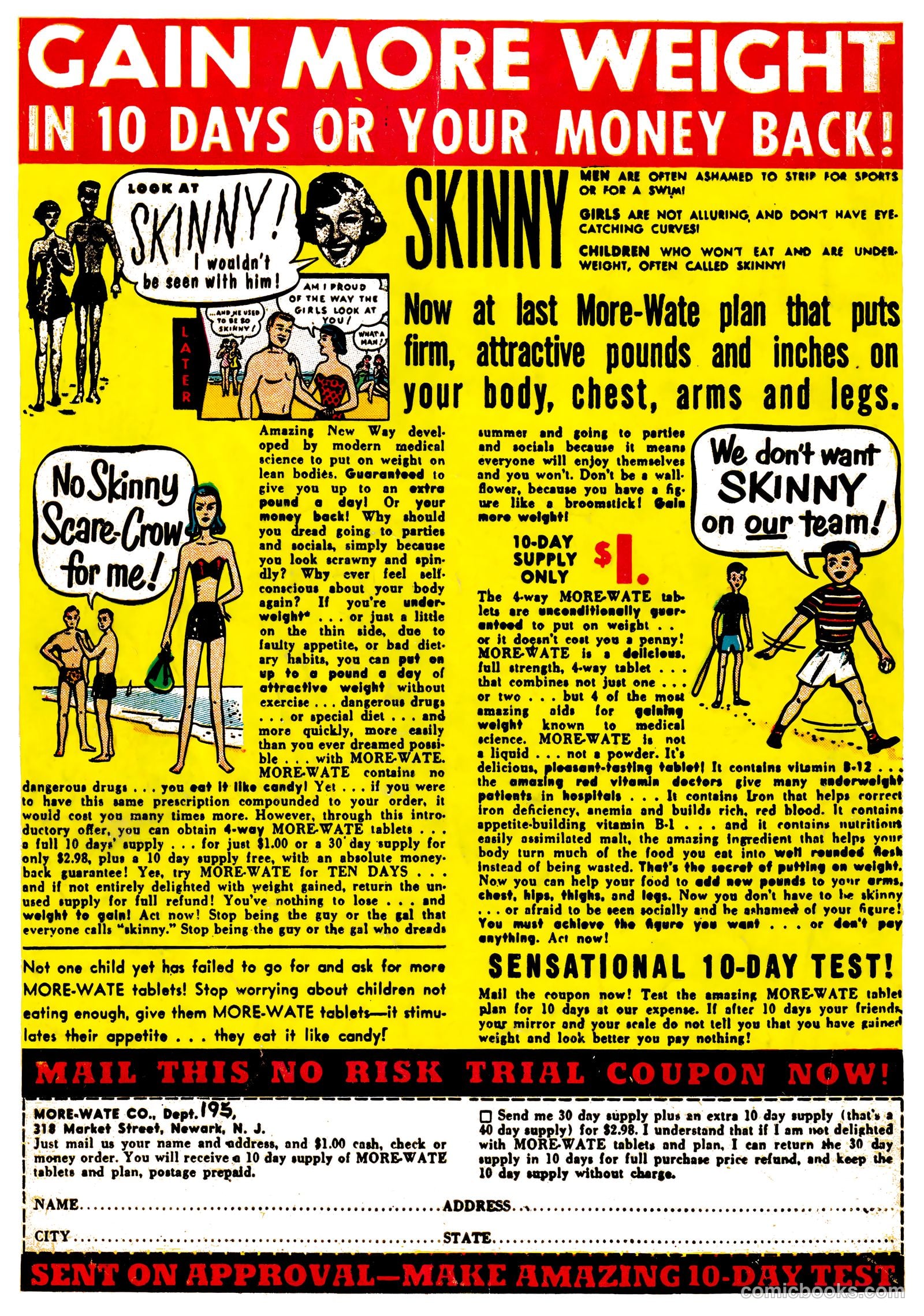 Weird Chills #1 (1954) — page 36 of 36