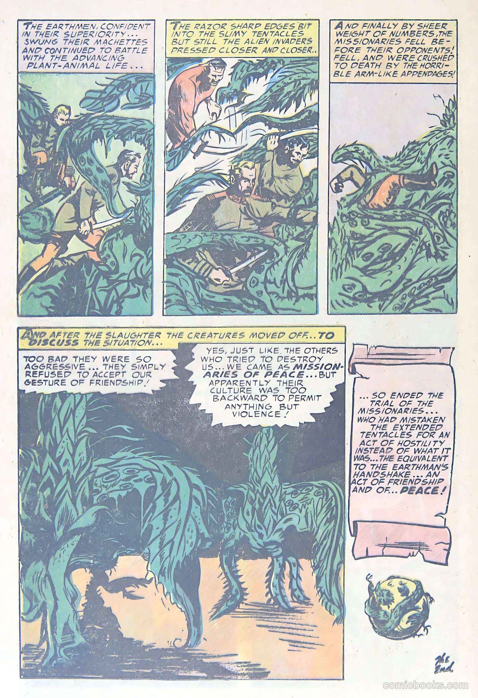Weird Chills #2 (1954) — page 22 of 36
