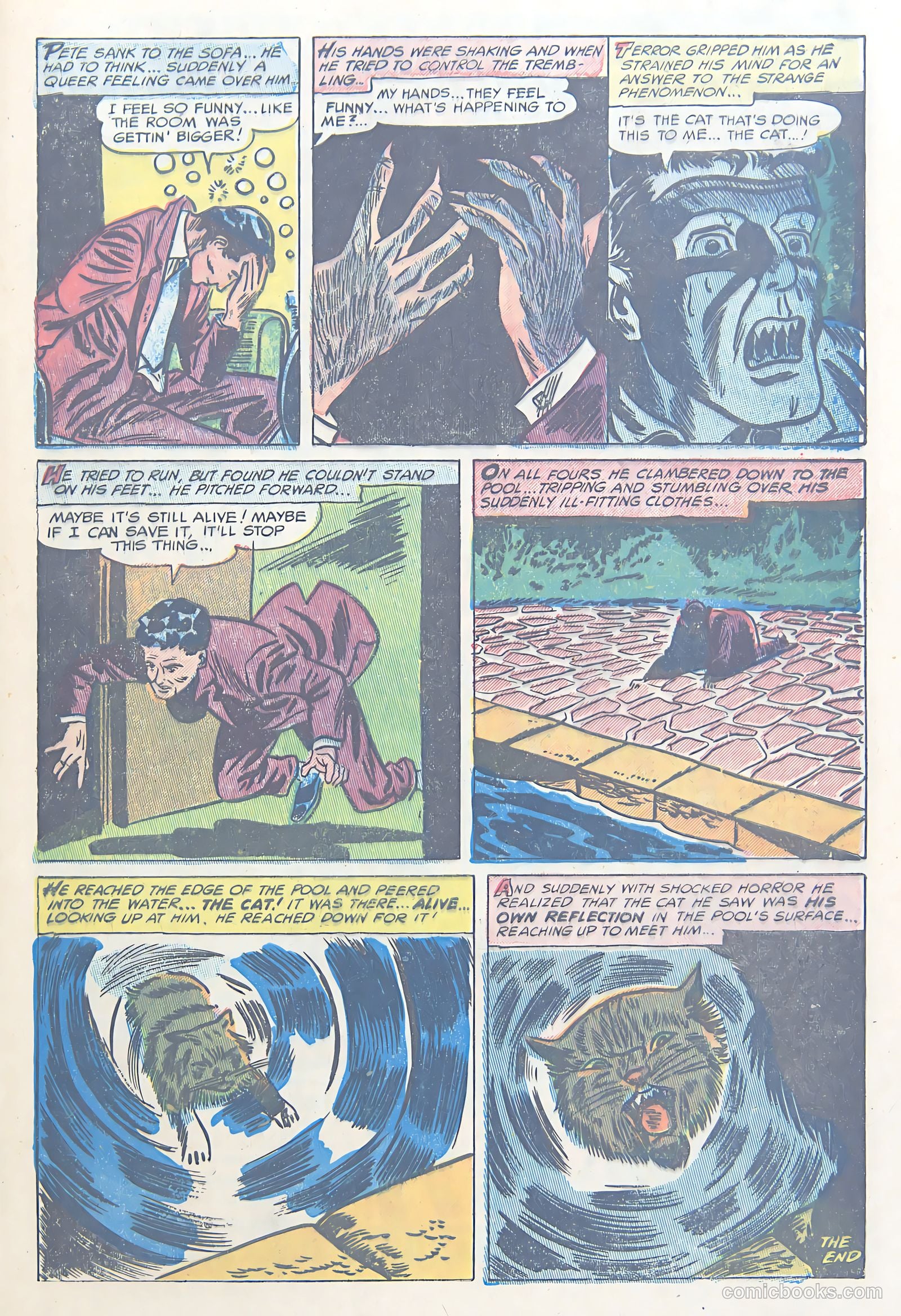 Weird Chills #2 (1954) — page 33 of 36