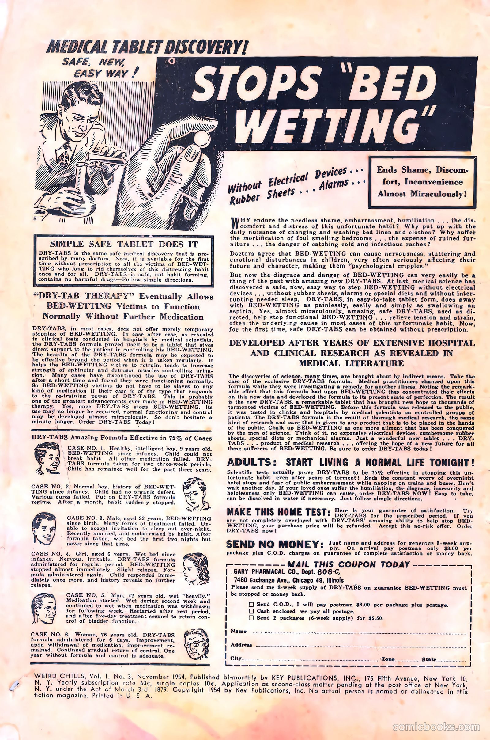 Weird Chills #3 (1954) — page 2 of 36
