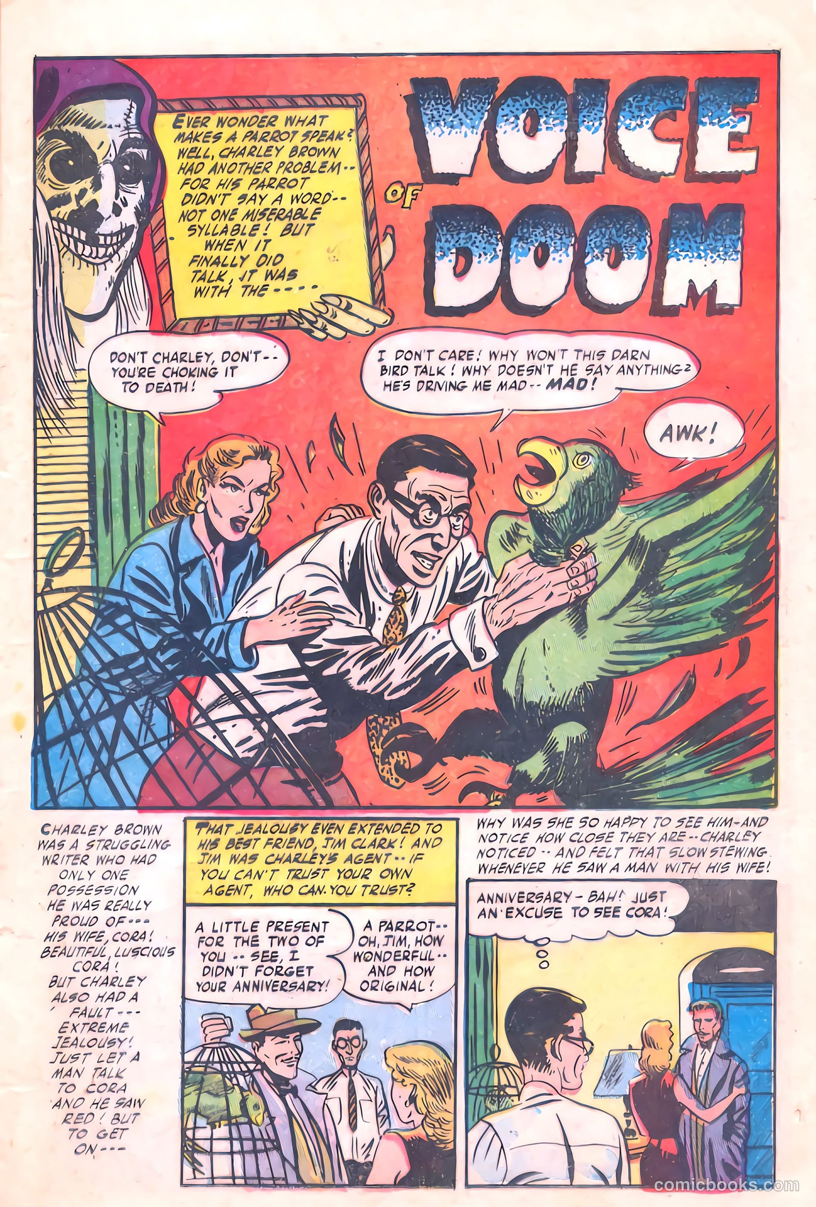 Weird Chills #3 (1954) — page 17 of 36