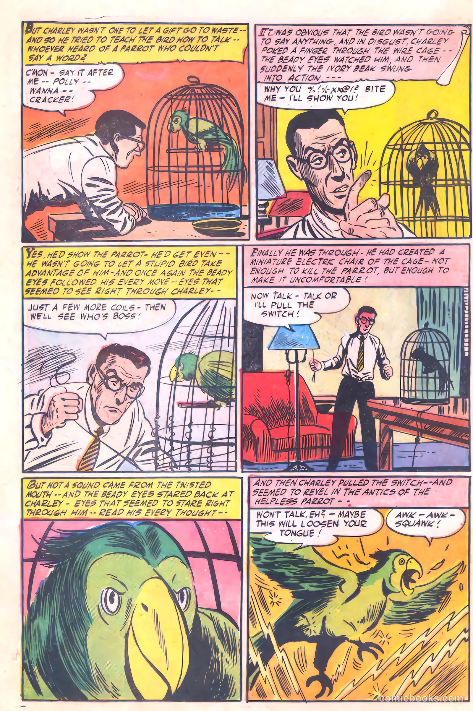 Weird Chills #3 (1954) — page 18 of 36