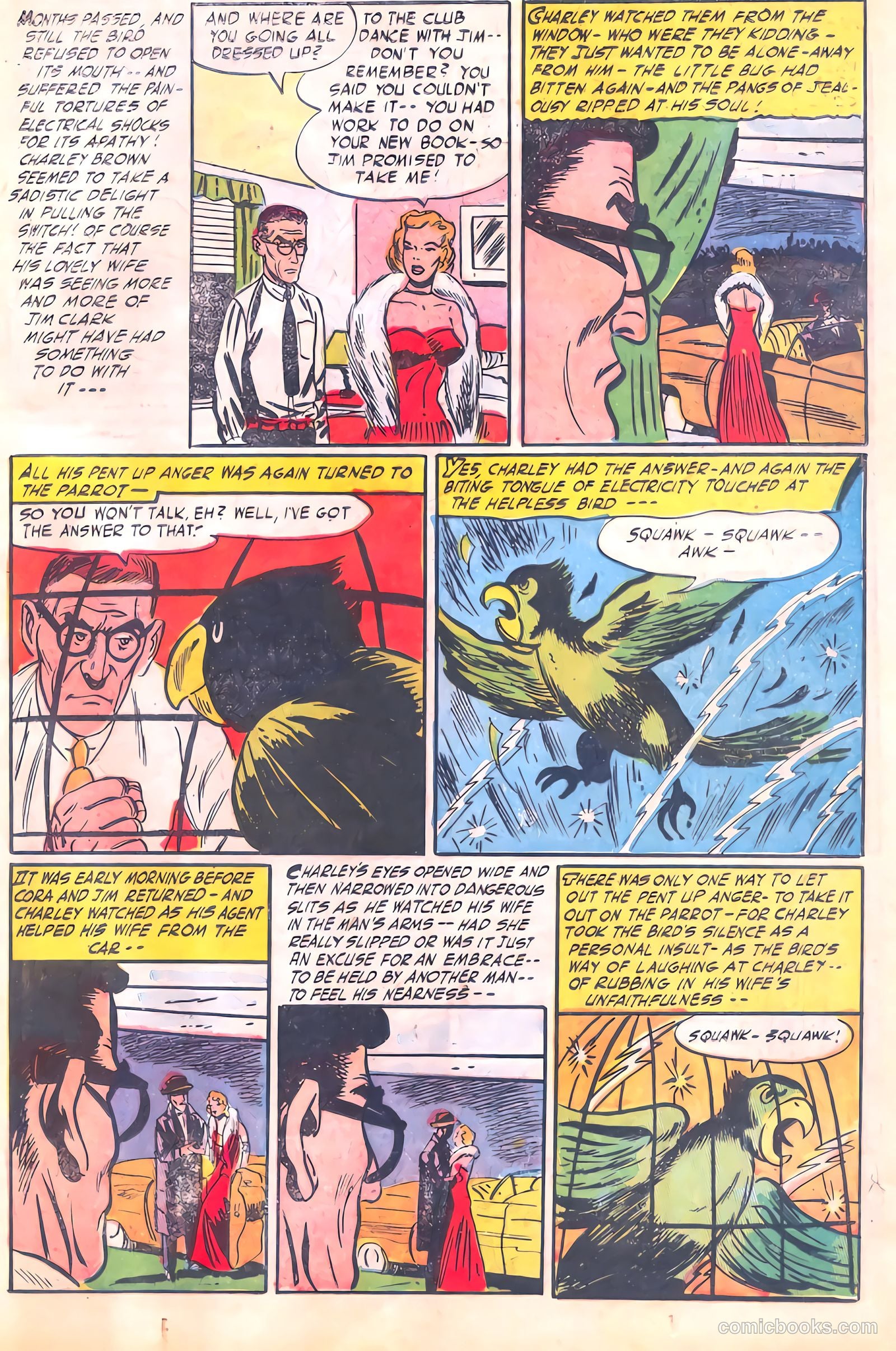 Weird Chills #3 (1954) — page 19 of 36