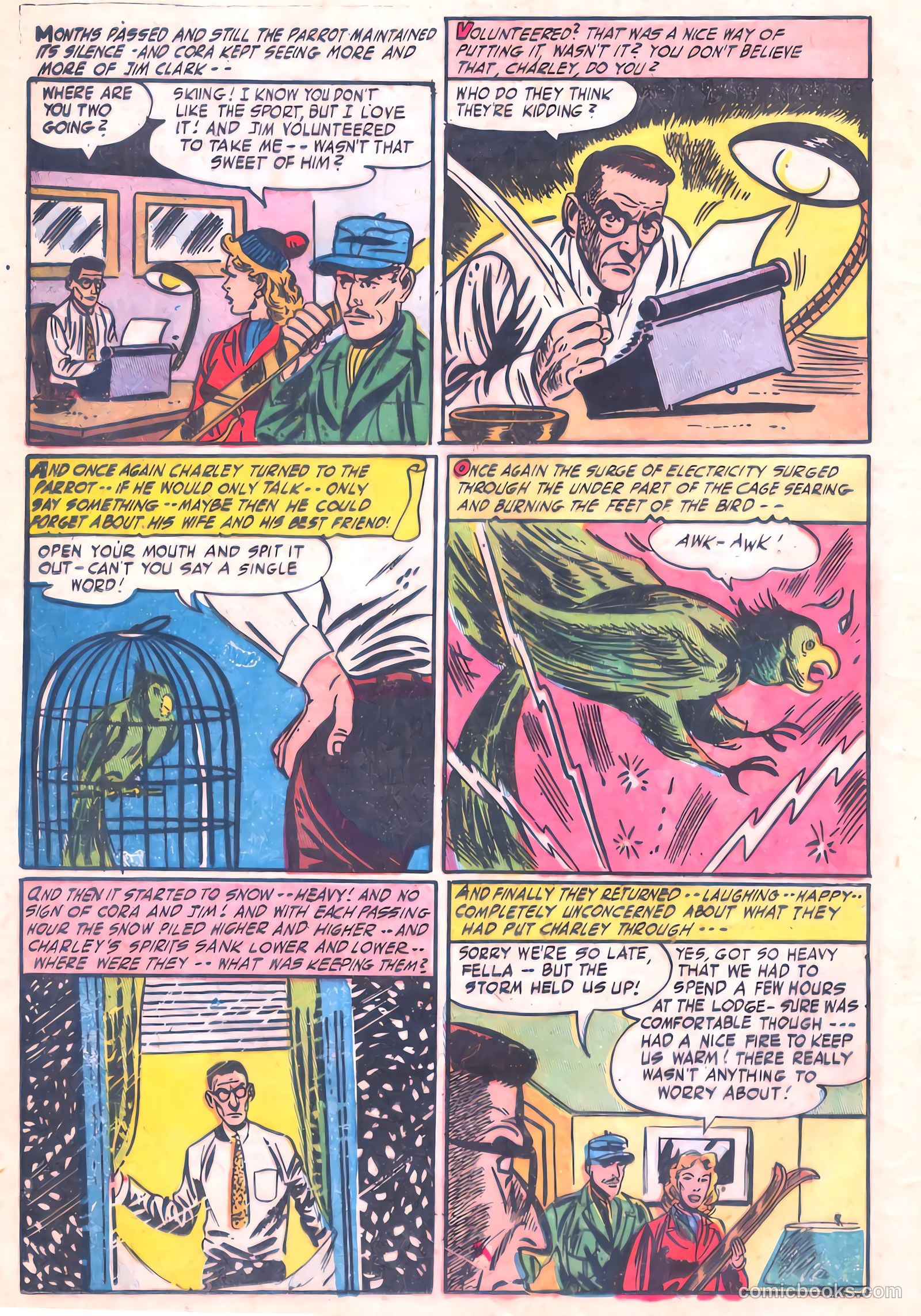Weird Chills #3 (1954) — page 20 of 36