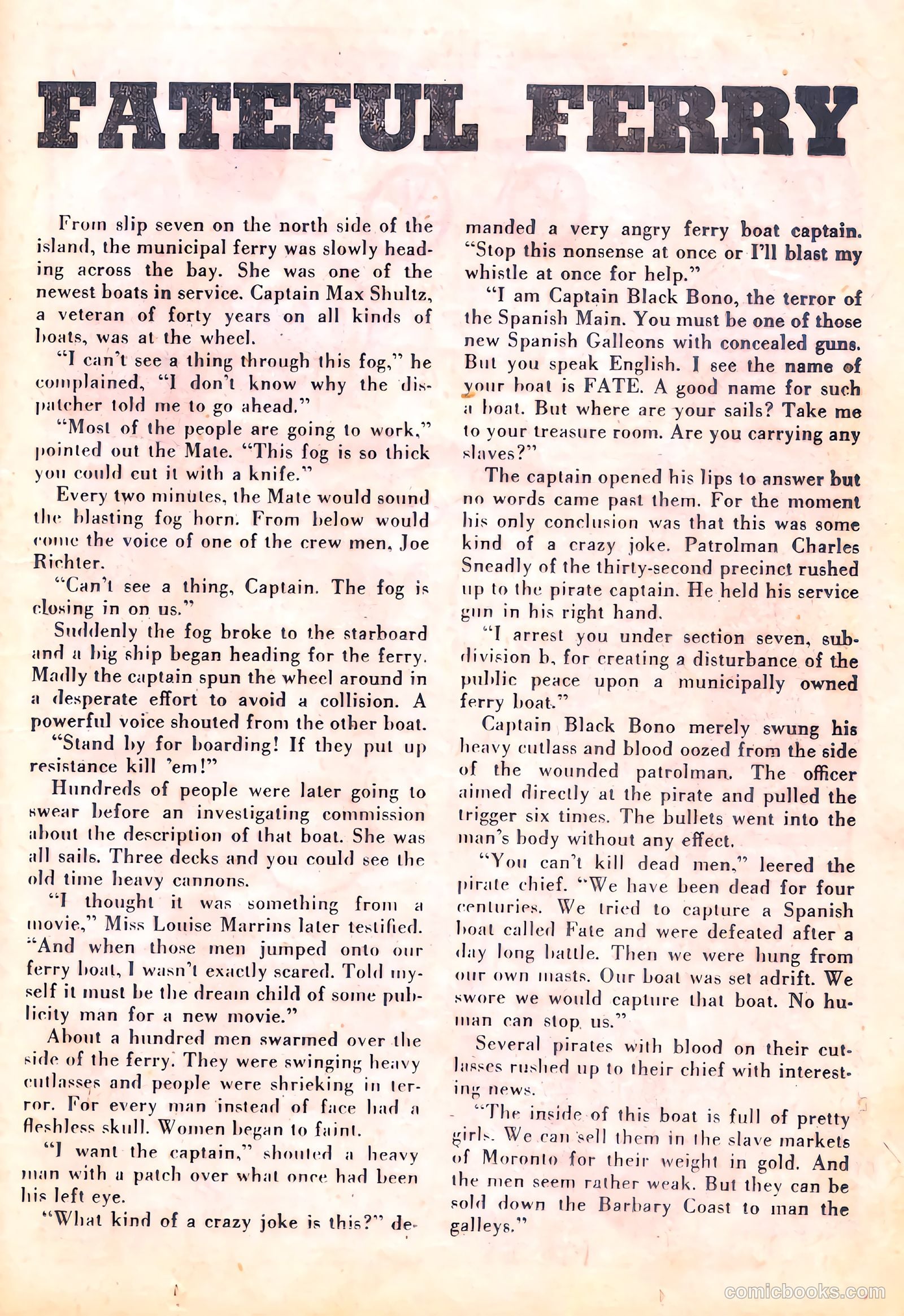 Weird Chills #3 (1954) — page 23 of 36