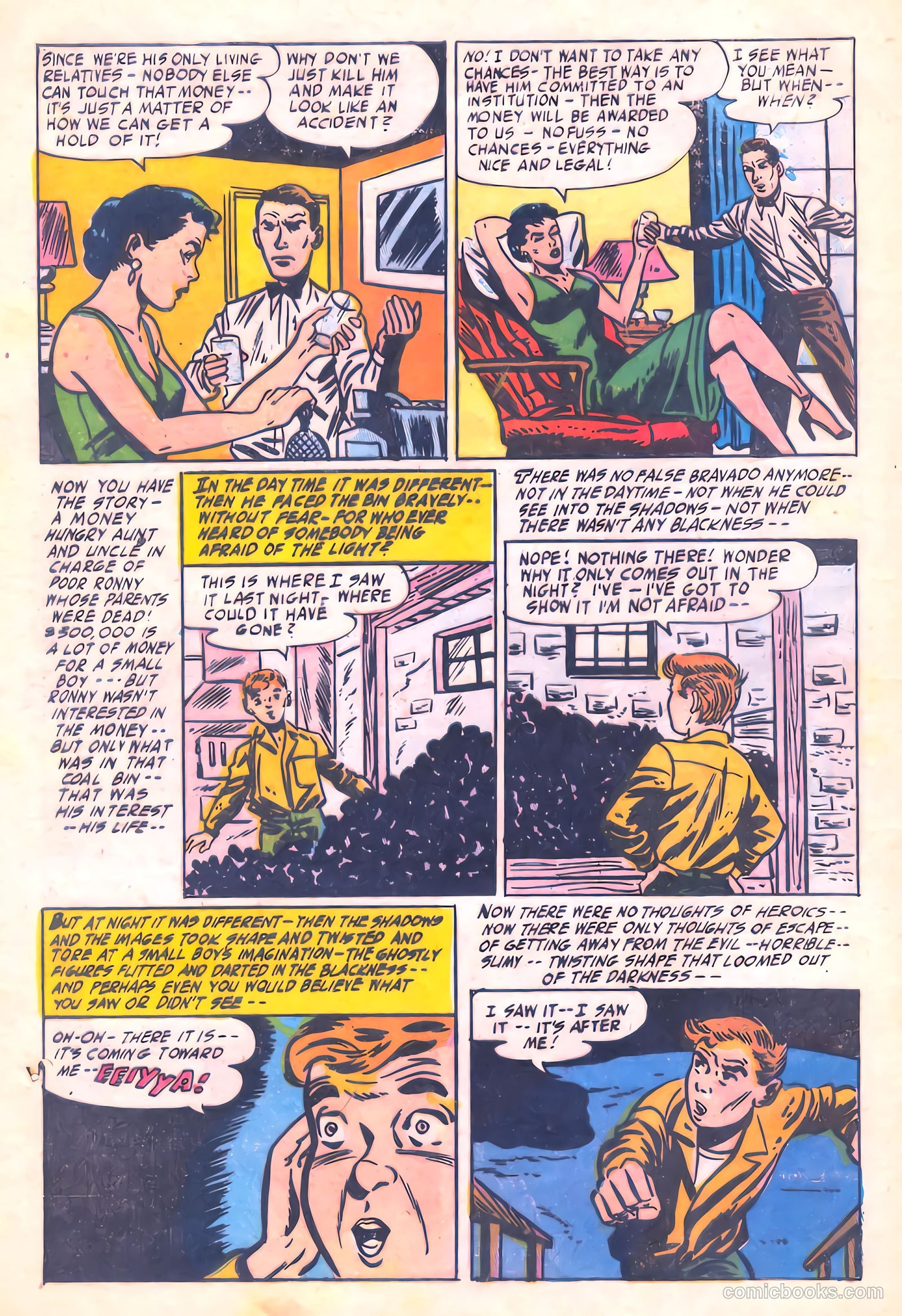 Weird Chills #3 (1954) — page 28 of 36