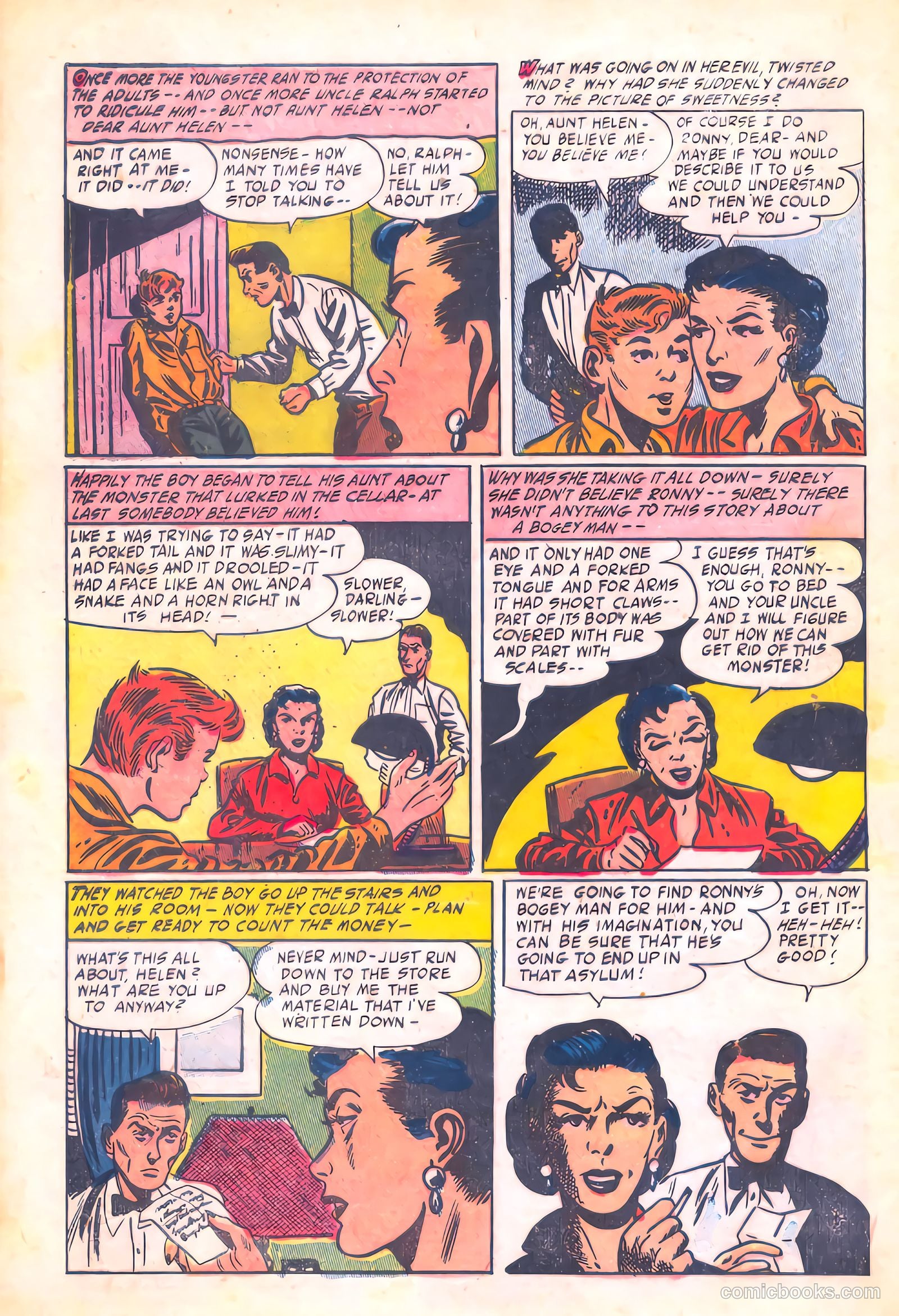 Weird Chills #3 (1954) — page 30 of 36