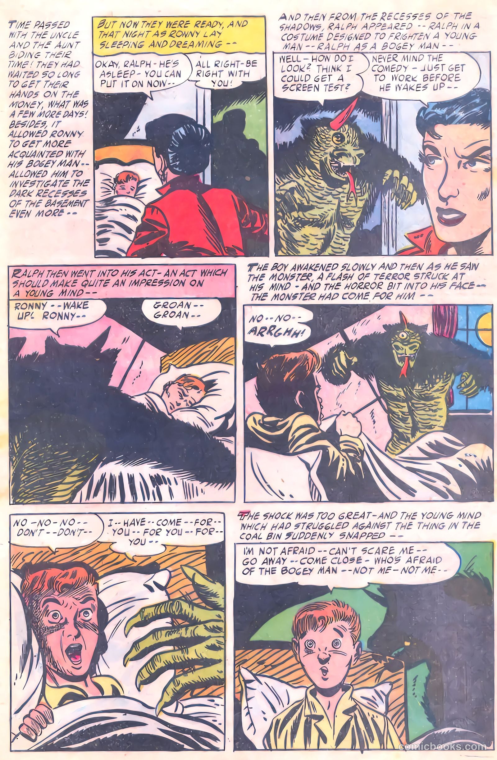 Weird Chills #3 (1954) — page 31 of 36