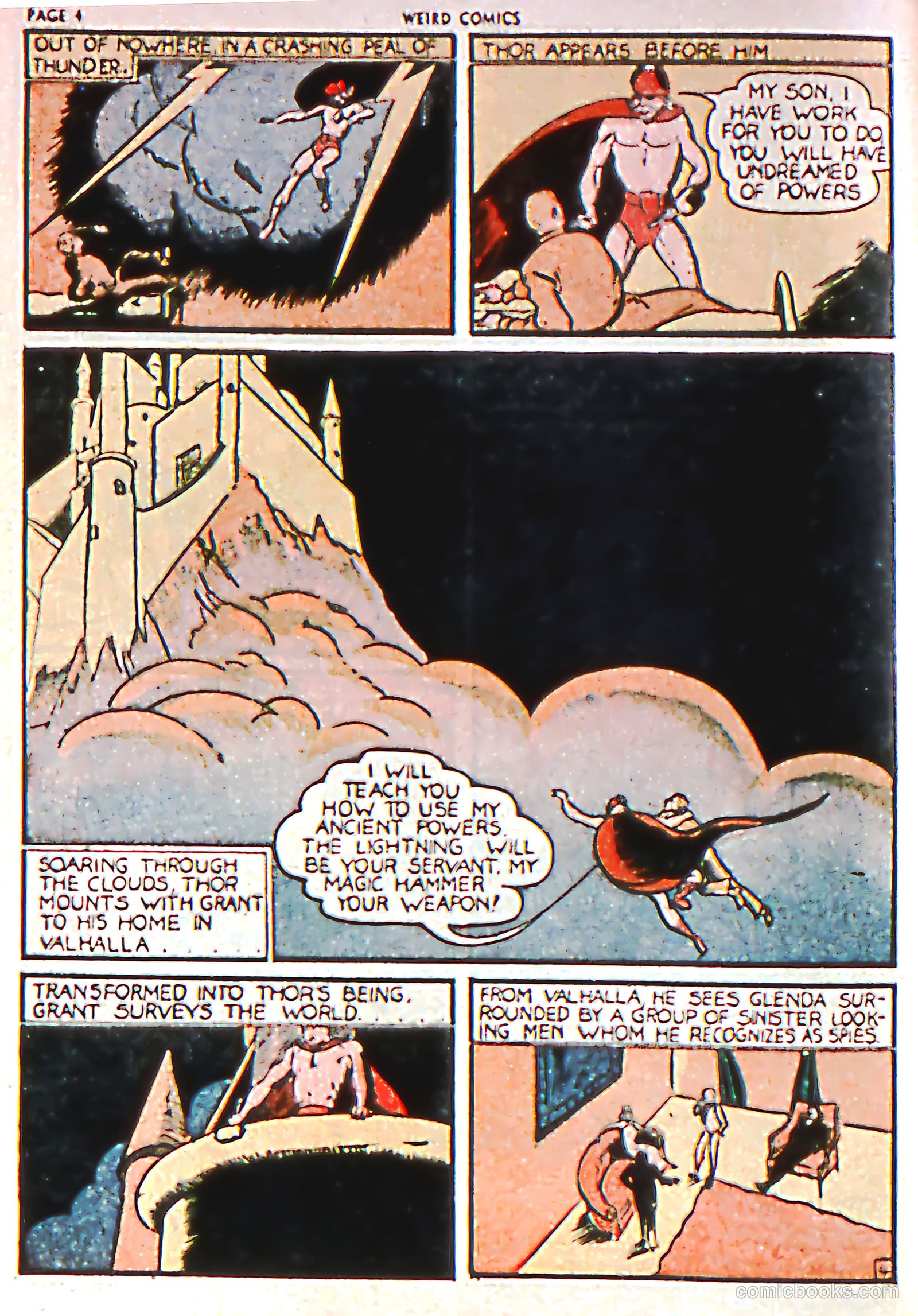 Weird Comics #1 (1940) — page 6 of 66