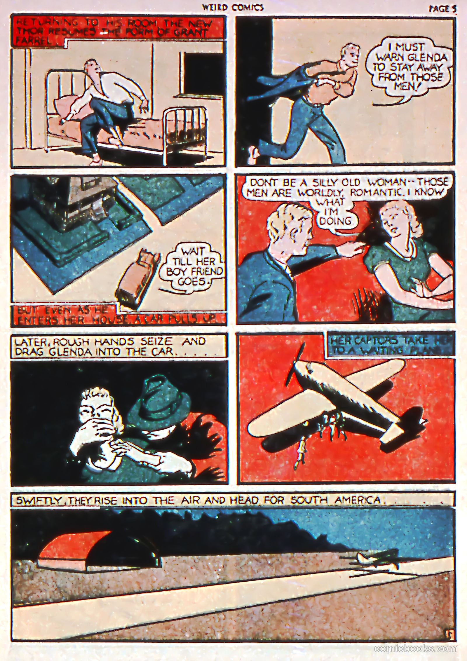 Weird Comics #1 (1940) — page 7 of 66