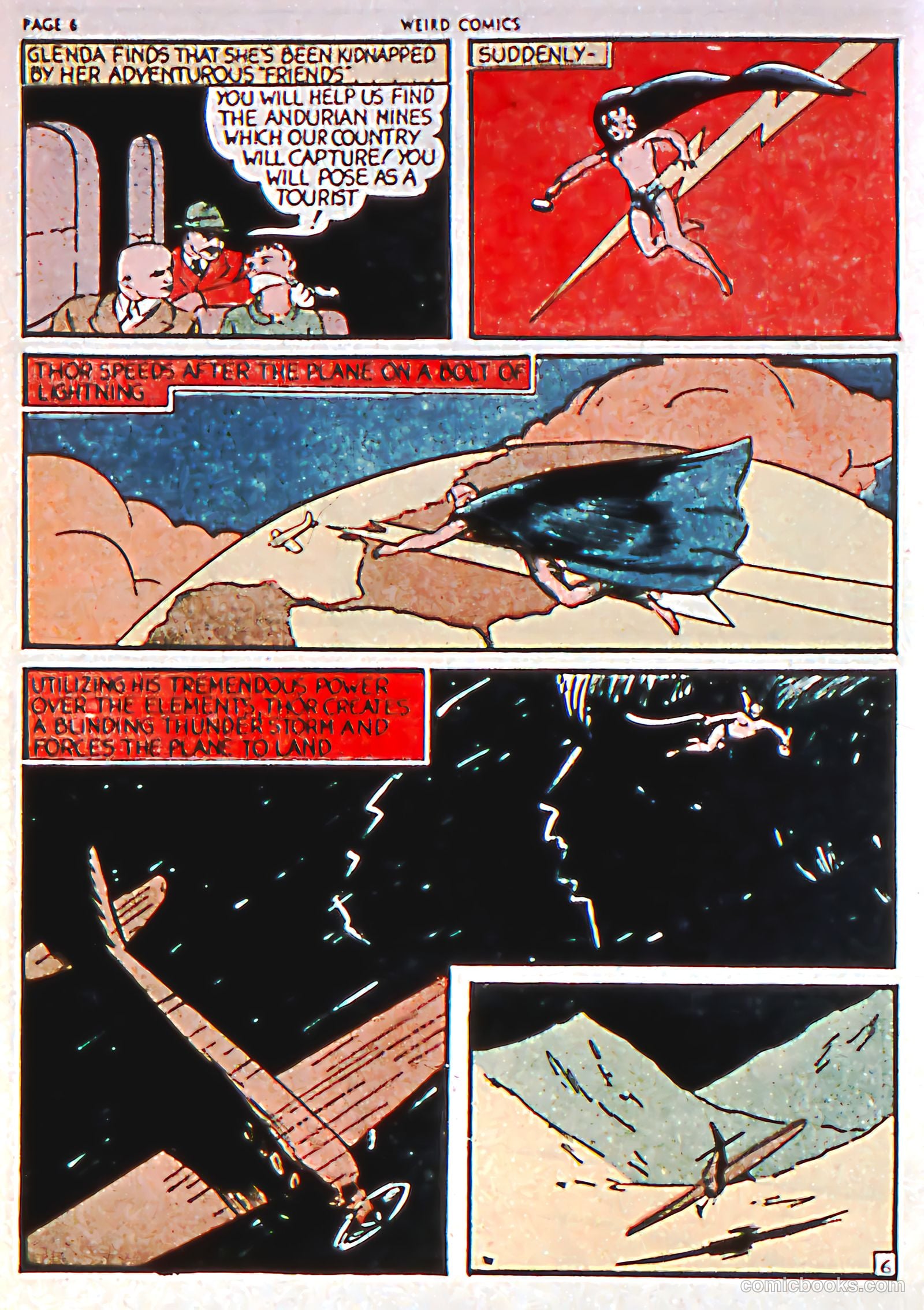 Weird Comics #1 (1940) — page 8 of 66