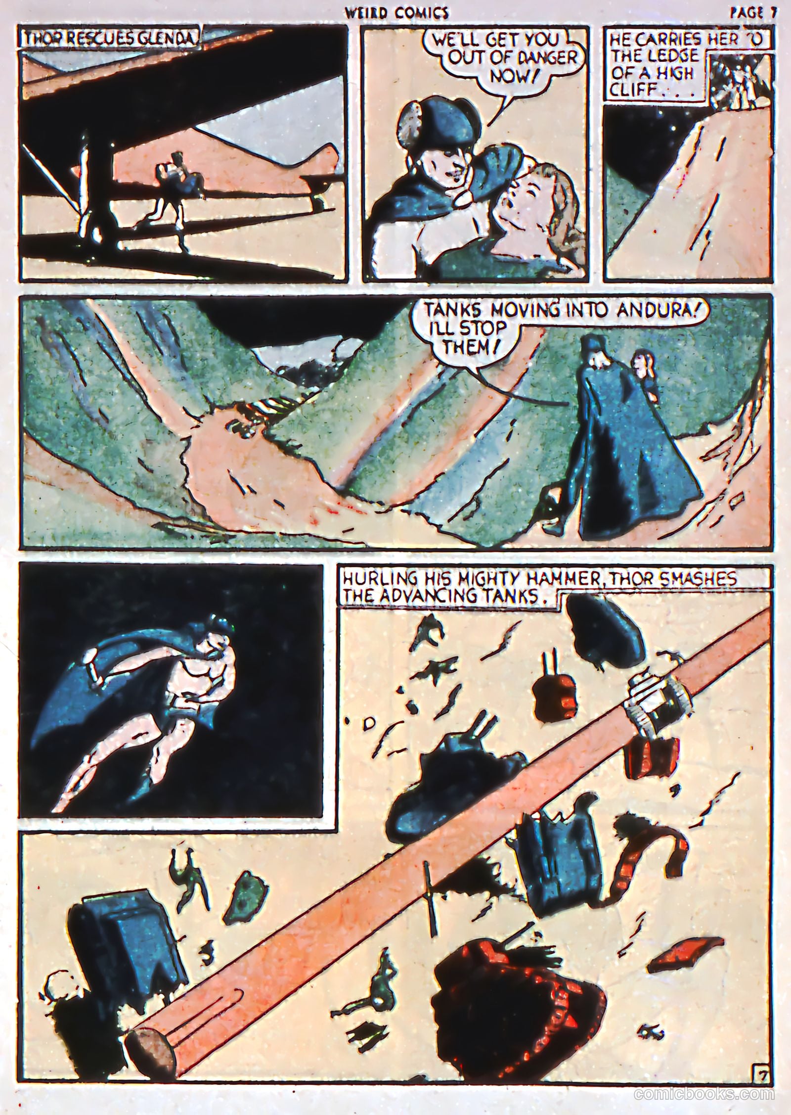 Weird Comics #1 (1940) — page 9 of 66