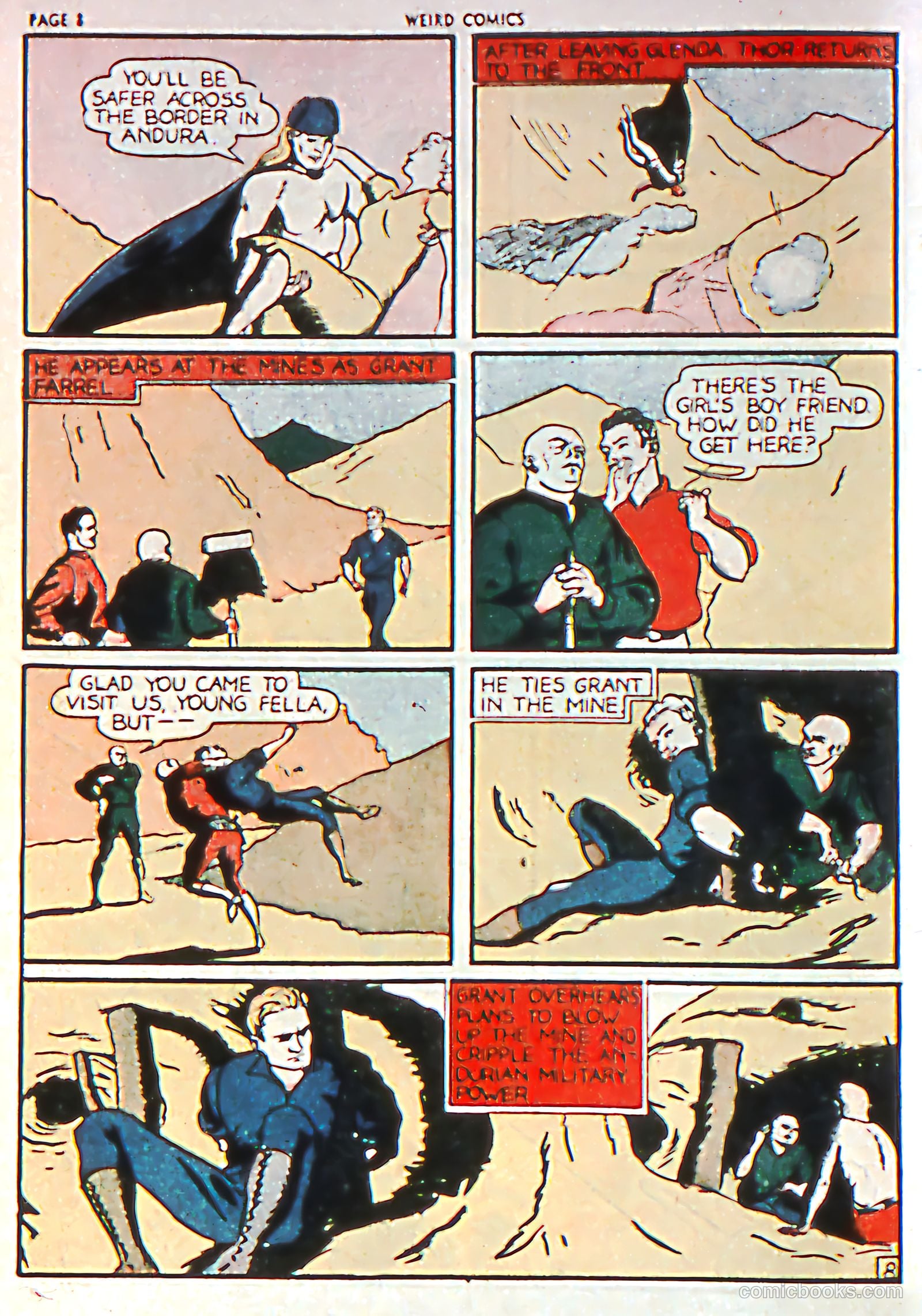 Weird Comics #1 (1940) — page 10 of 66