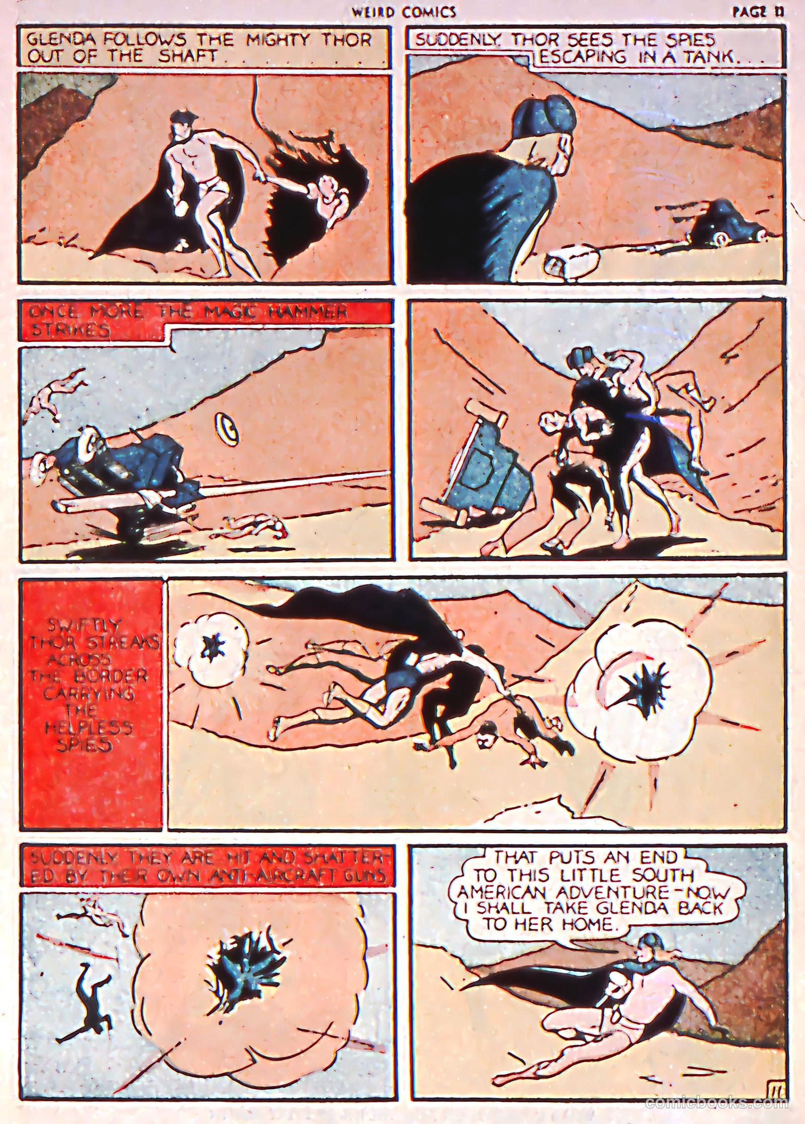 Weird Comics #1 (1940) — page 13 of 66
