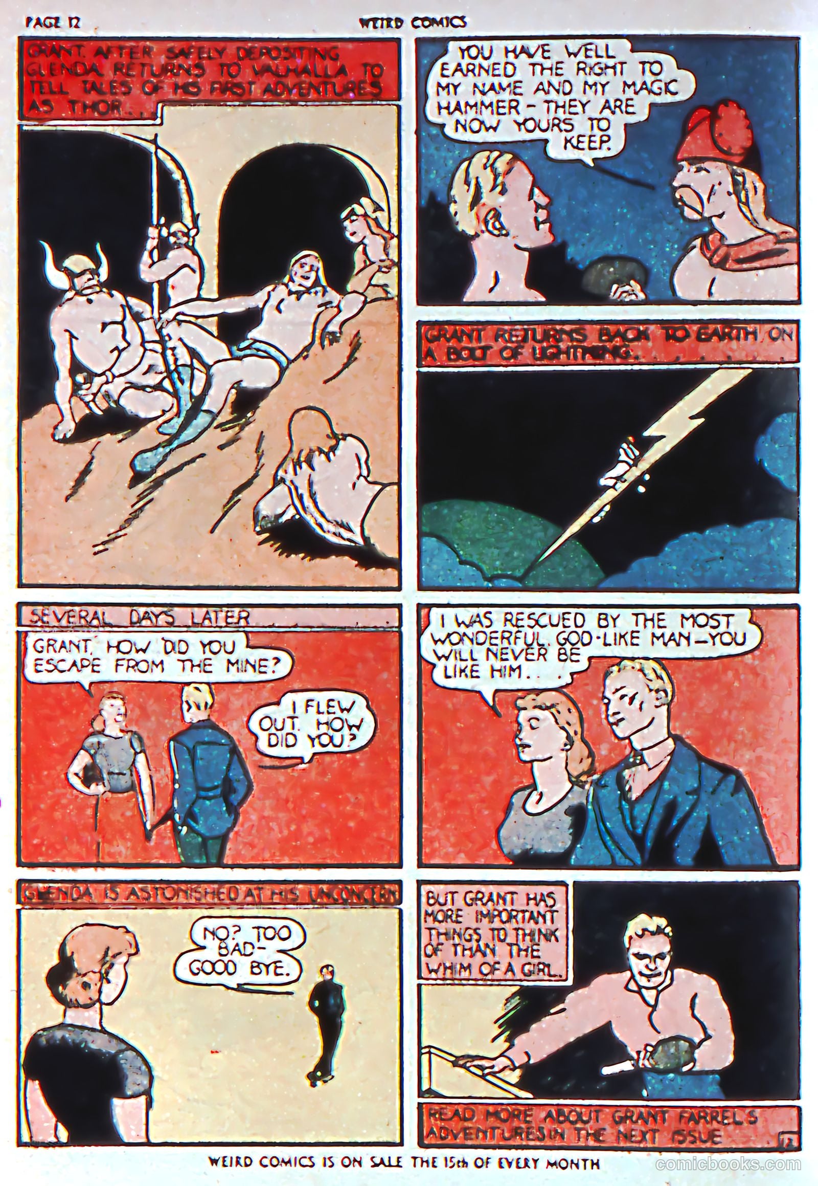 Weird Comics #1 (1940) — page 14 of 66