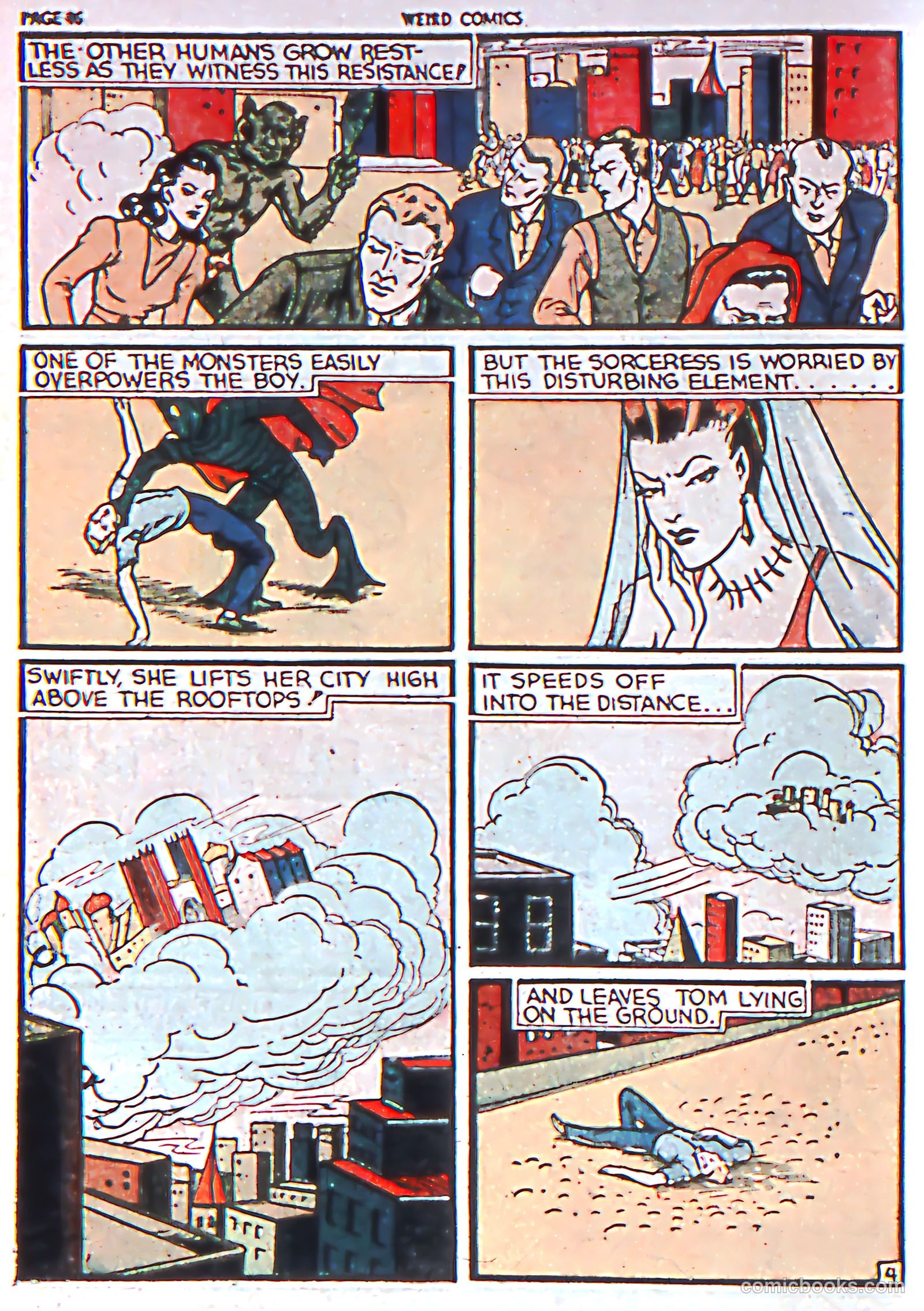 Weird Comics #1 (1940) — page 16 of 66