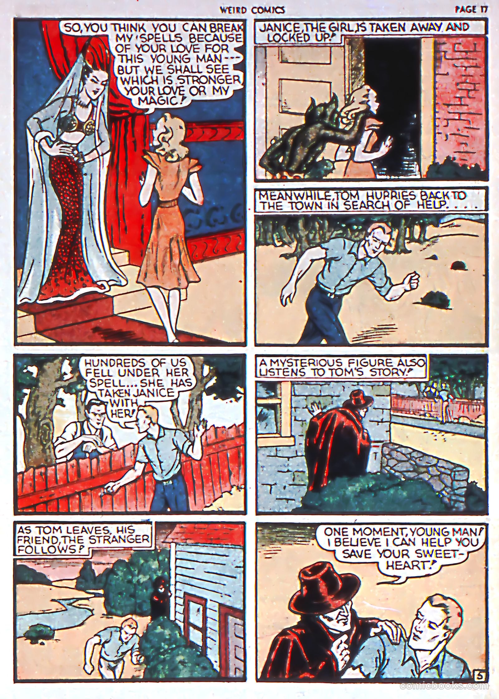Weird Comics #1 (1940) — page 17 of 66