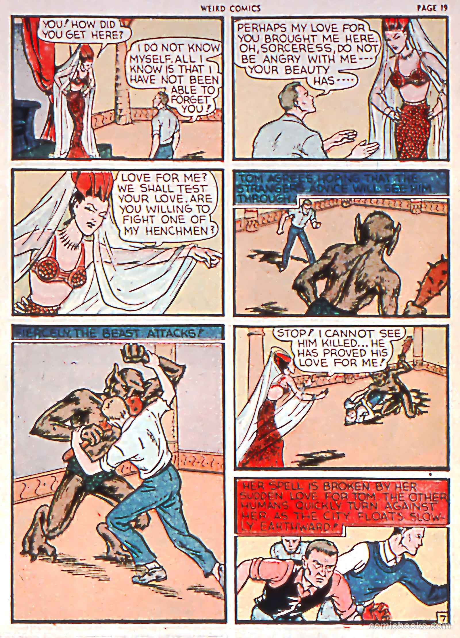 Weird Comics #1 (1940) — page 19 of 66
