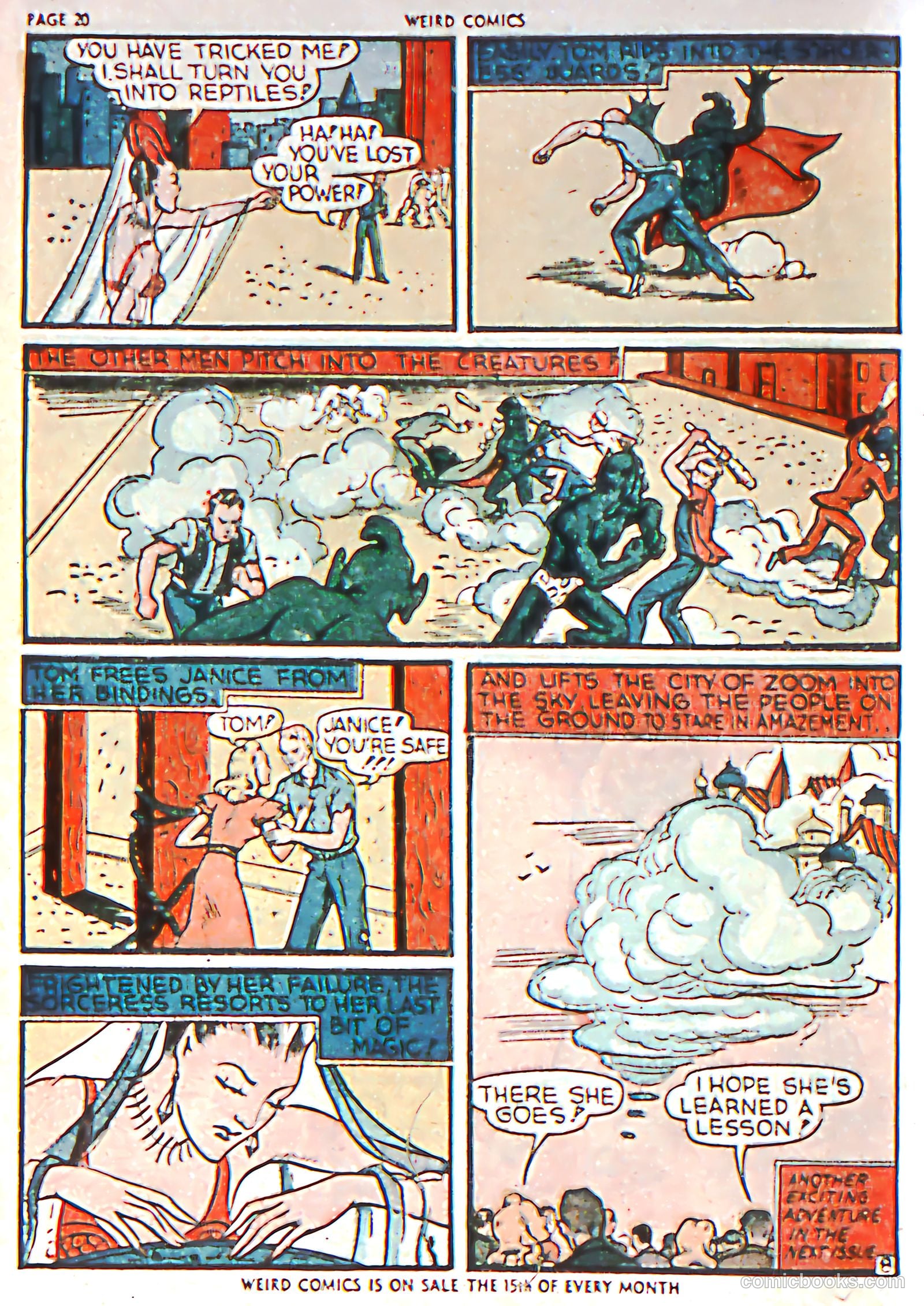 Weird Comics #1 (1940) — page 20 of 66
