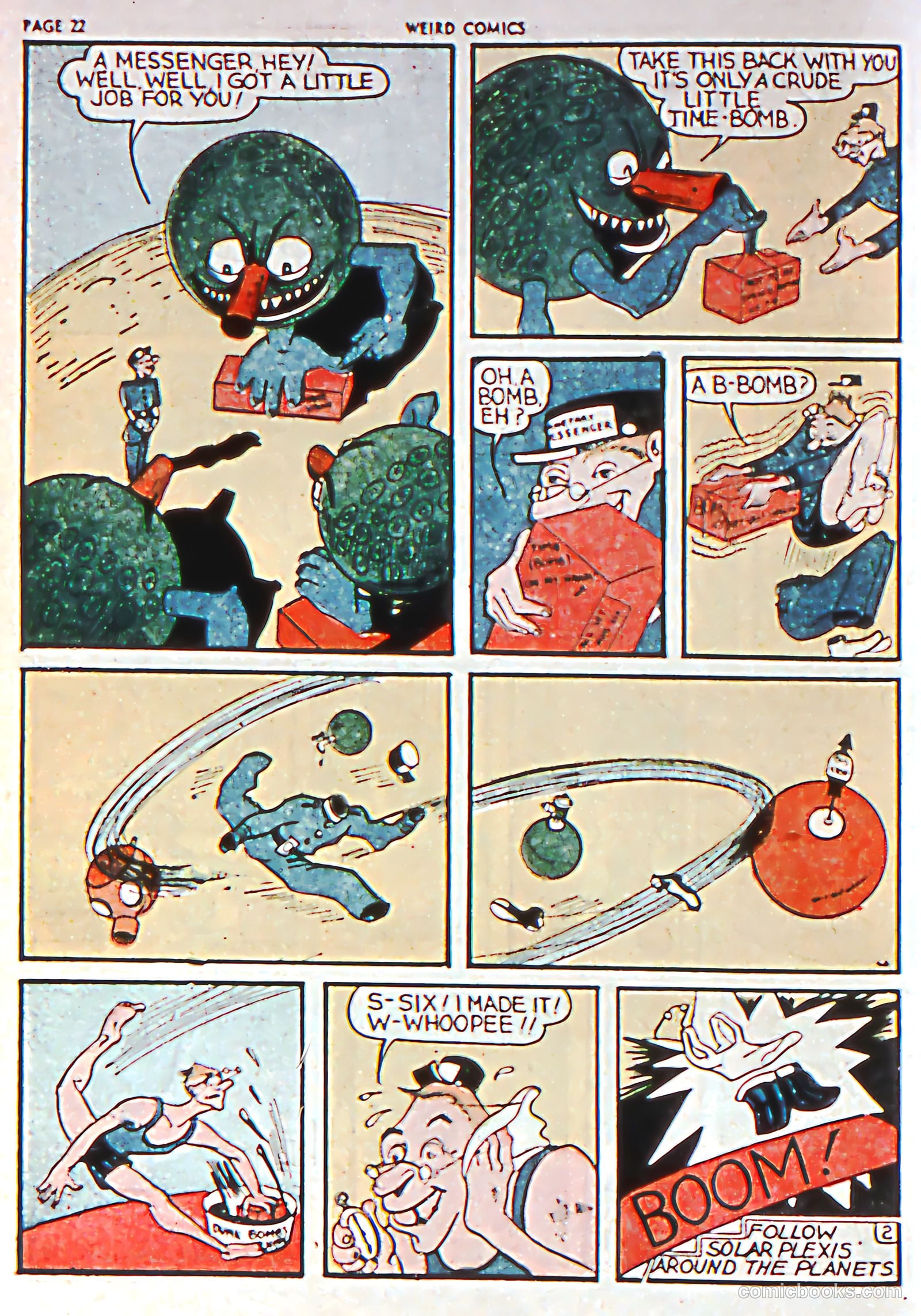 Weird Comics #1 (1940) — page 22 of 66