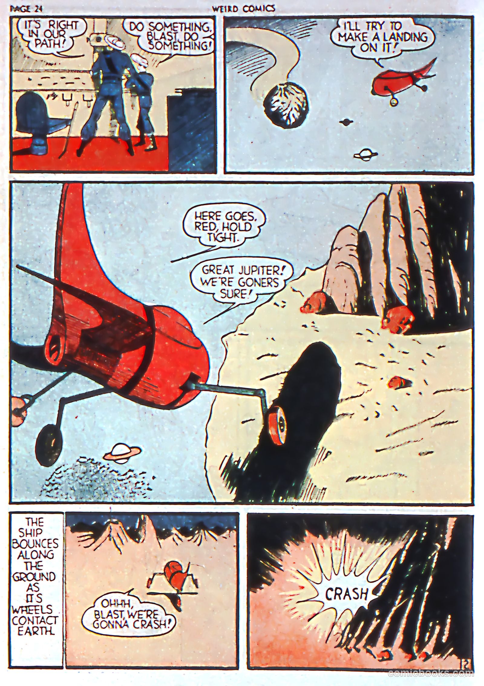 Weird Comics #1 (1940) — page 24 of 66