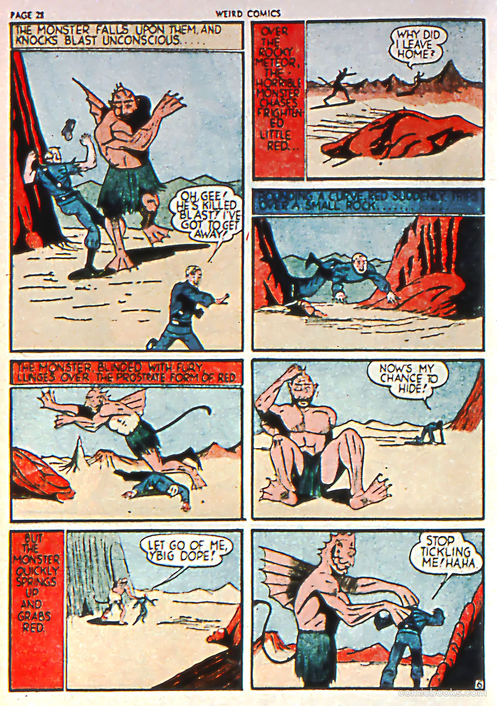 Weird Comics #1 (1940) — page 28 of 66