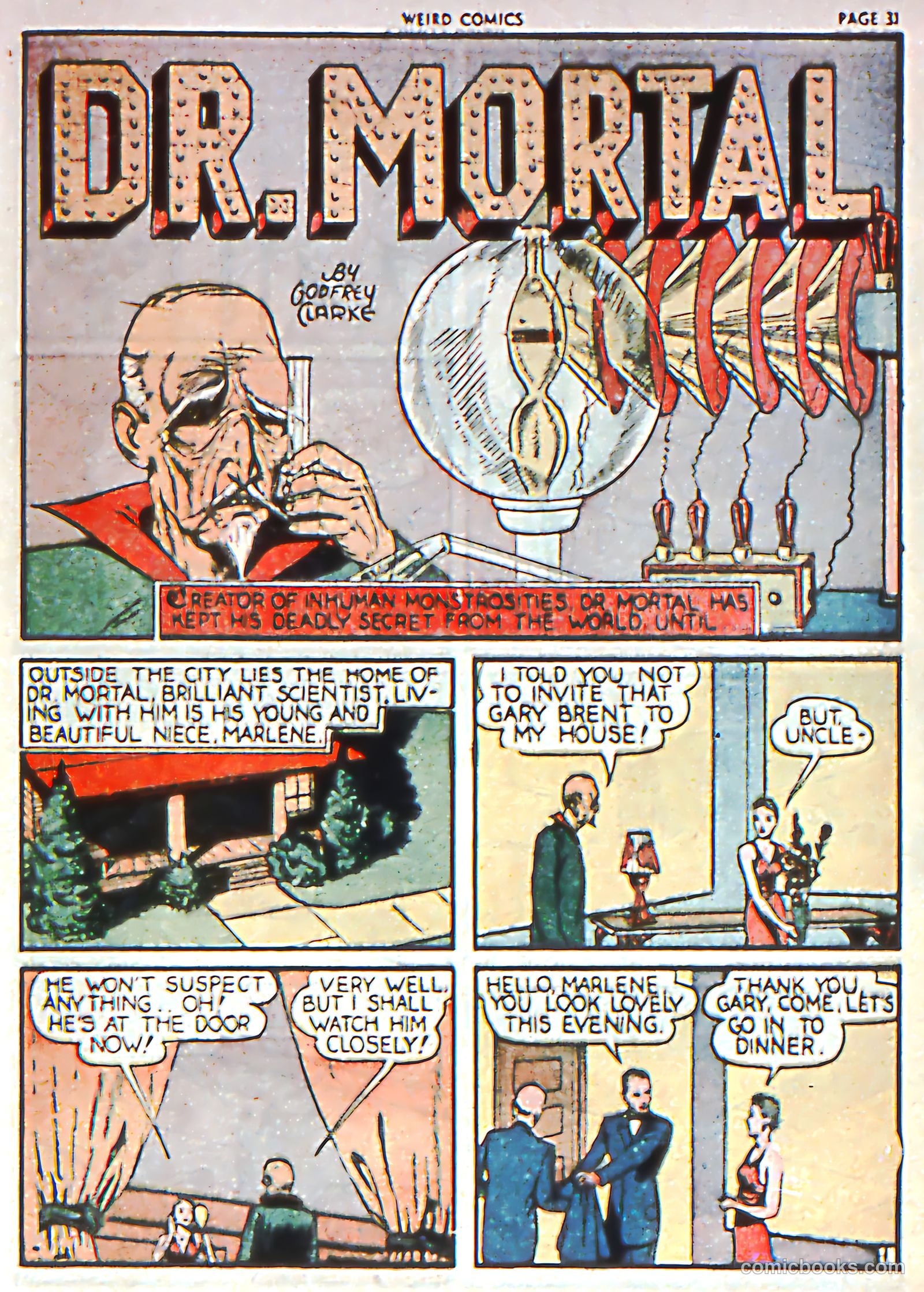 Weird Comics #1 (1940) — page 31 of 66