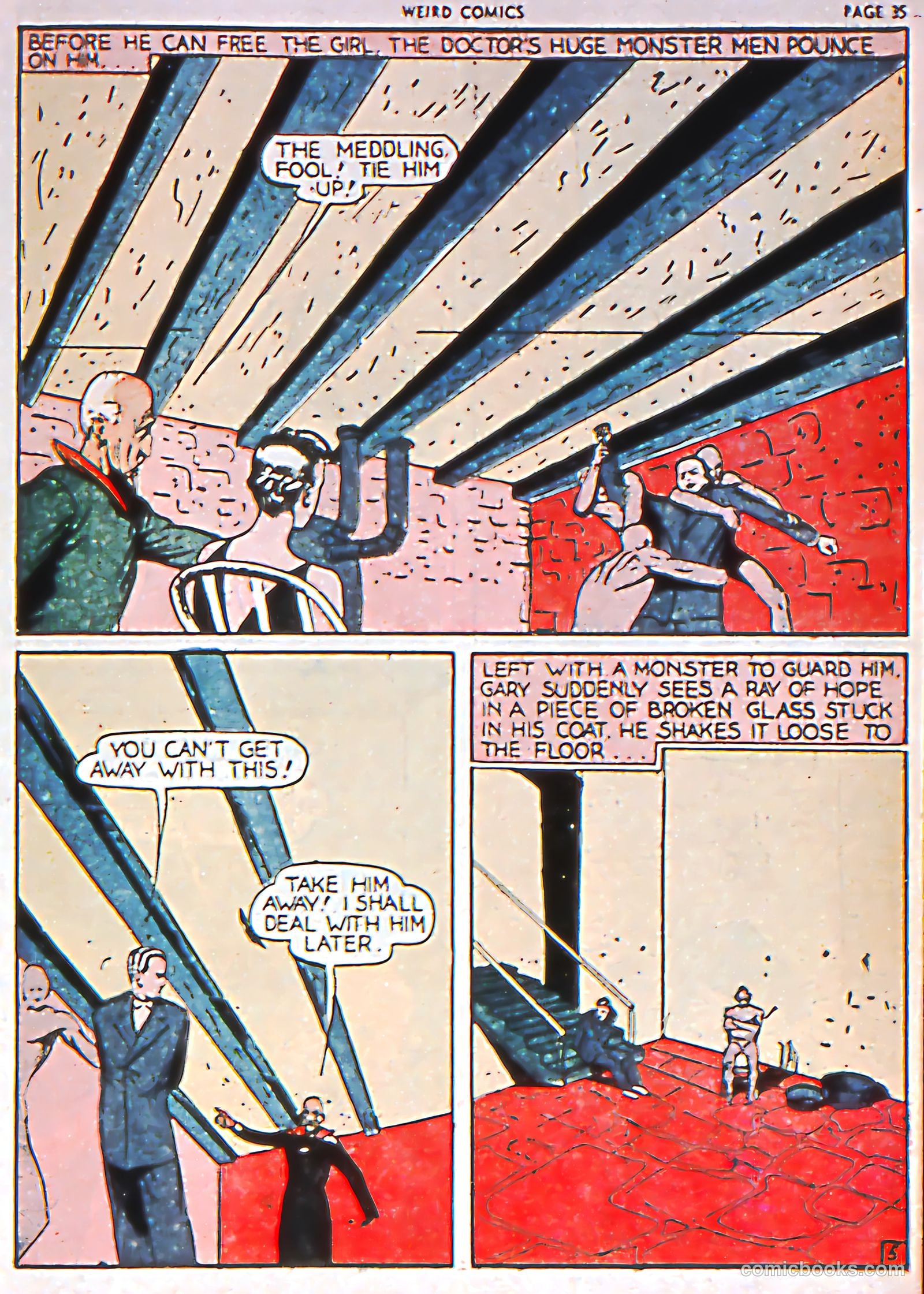 Weird Comics #1 (1940) — page 35 of 66