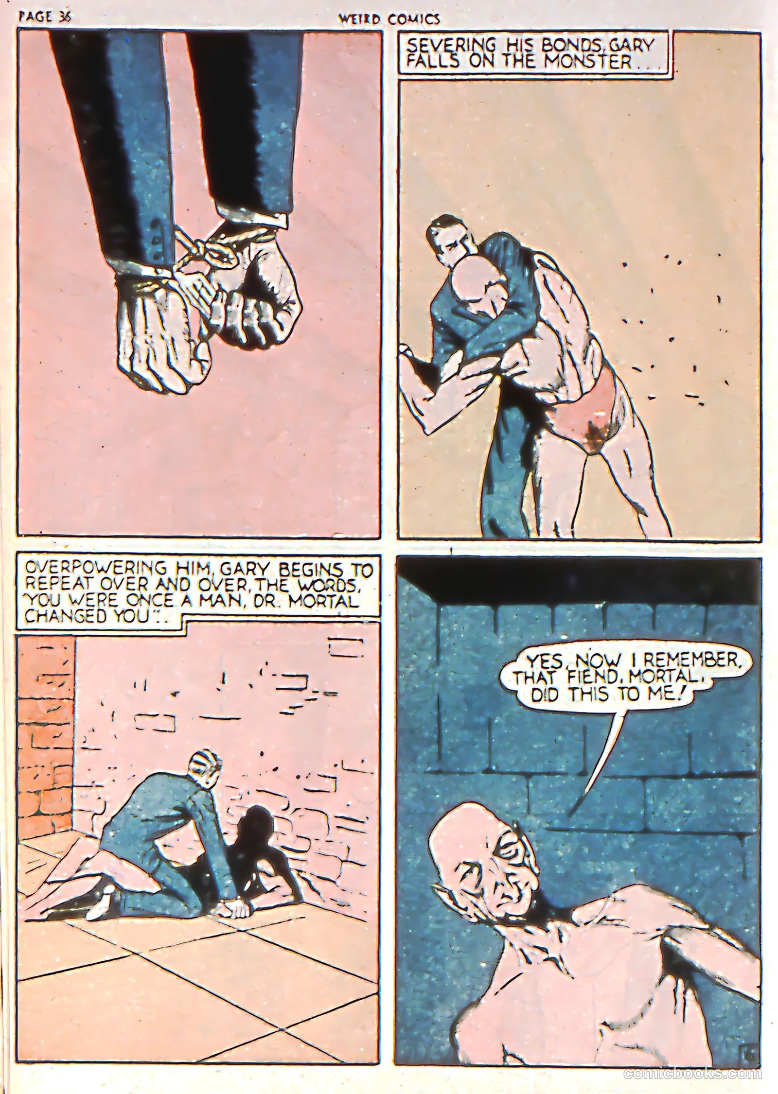 Weird Comics #1 (1940) — page 36 of 66
