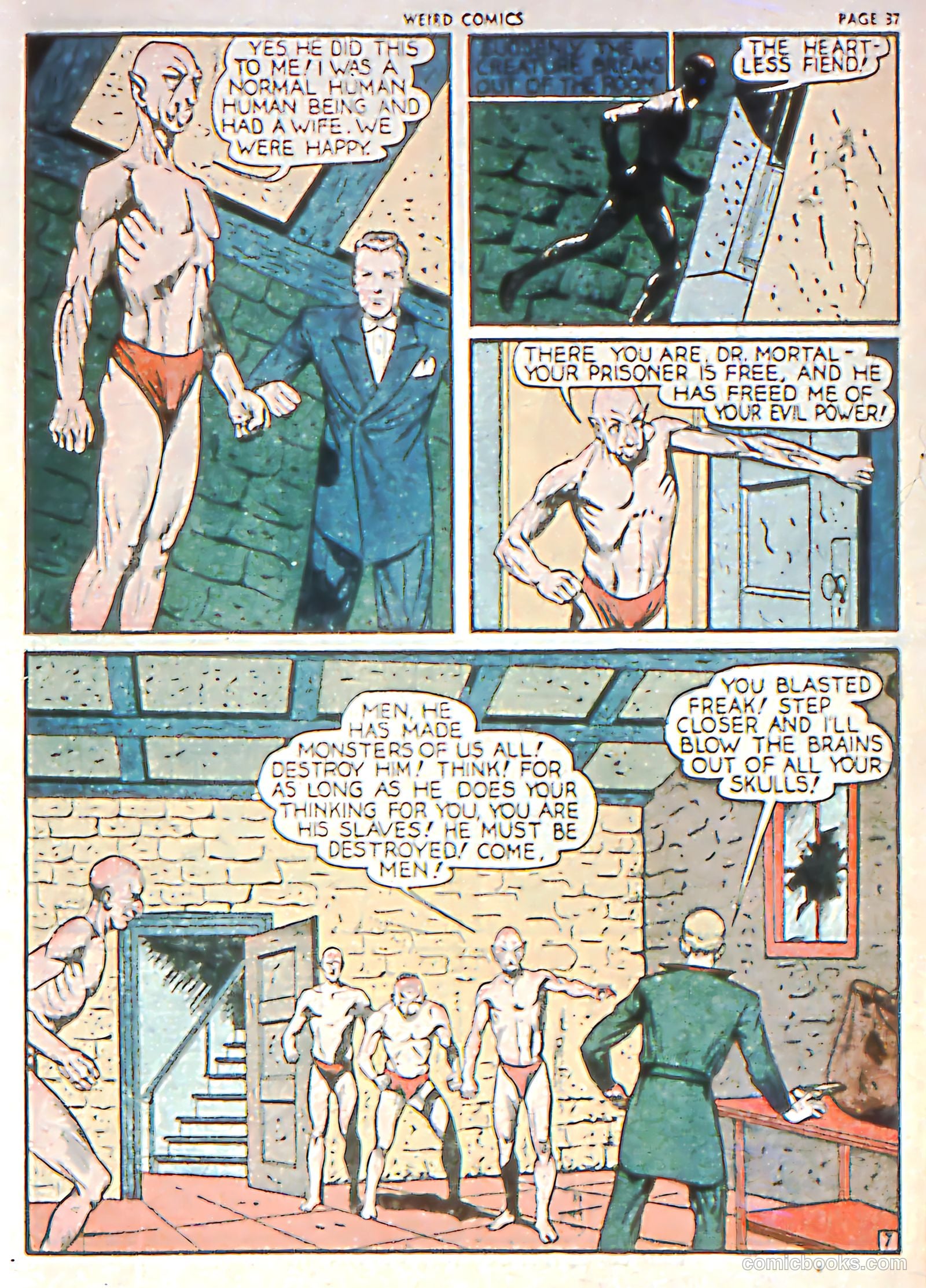 Weird Comics #1 (1940) — page 37 of 66