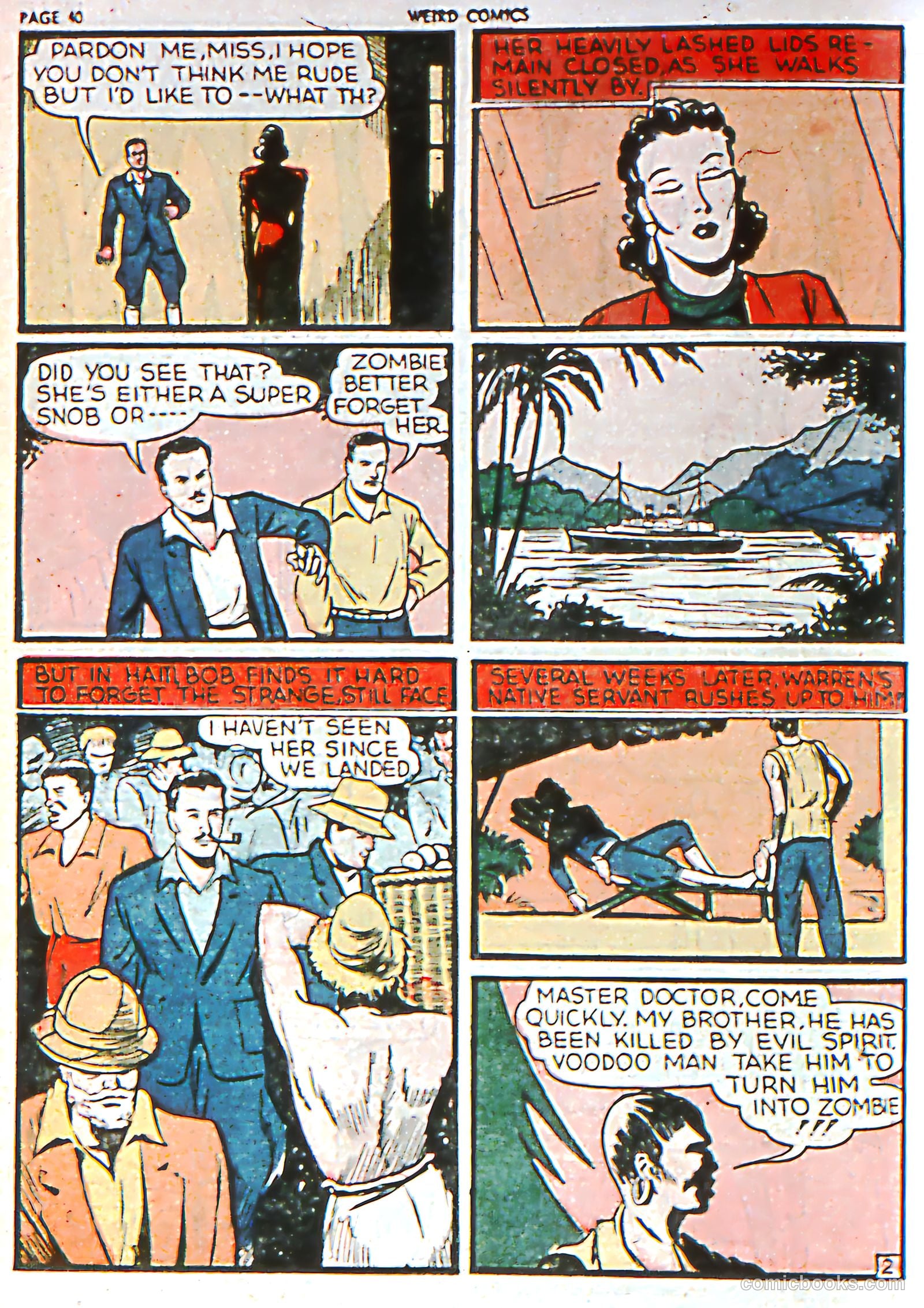 Weird Comics #1 (1940) — page 40 of 66