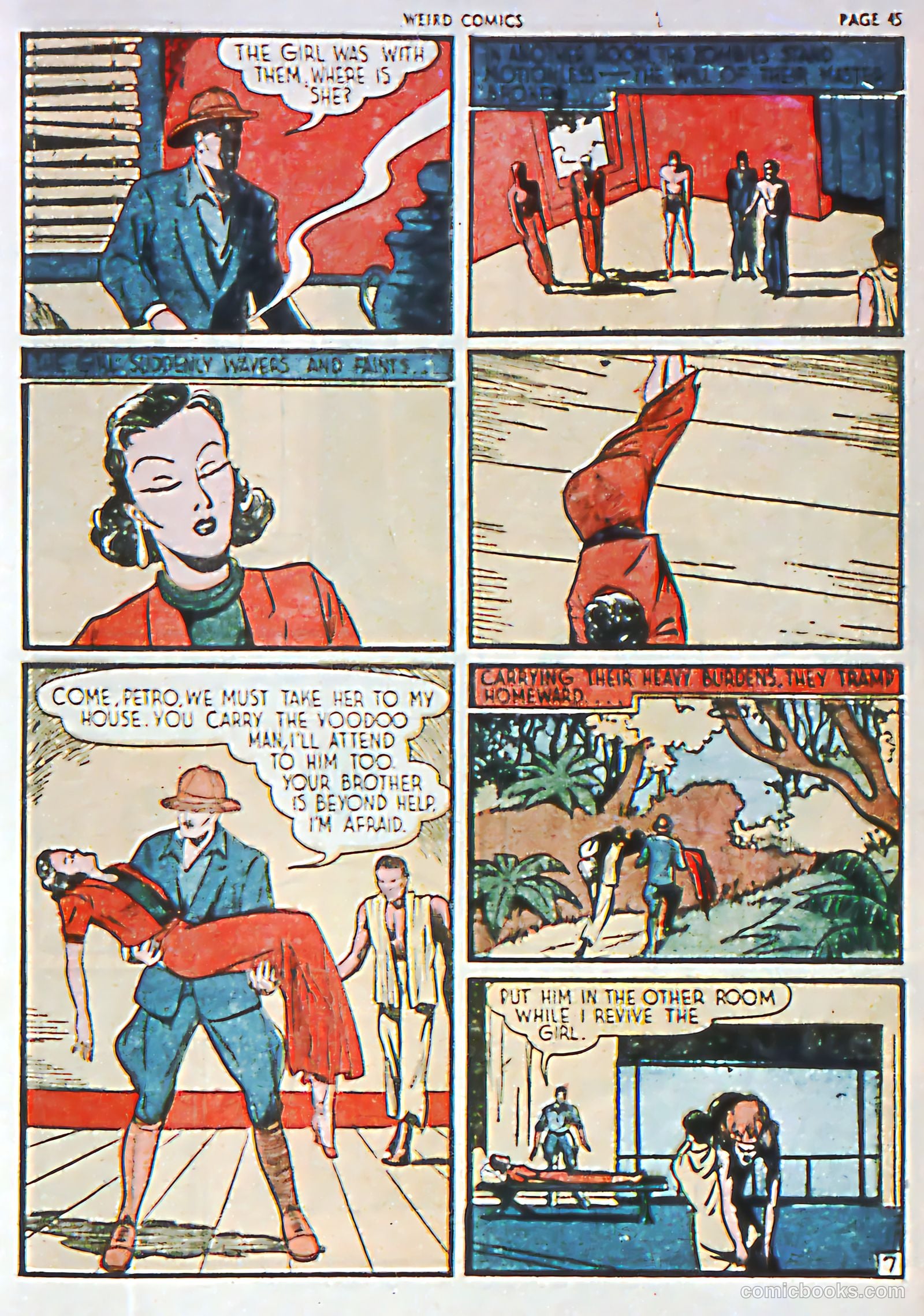 Weird Comics #1 (1940) — page 45 of 66