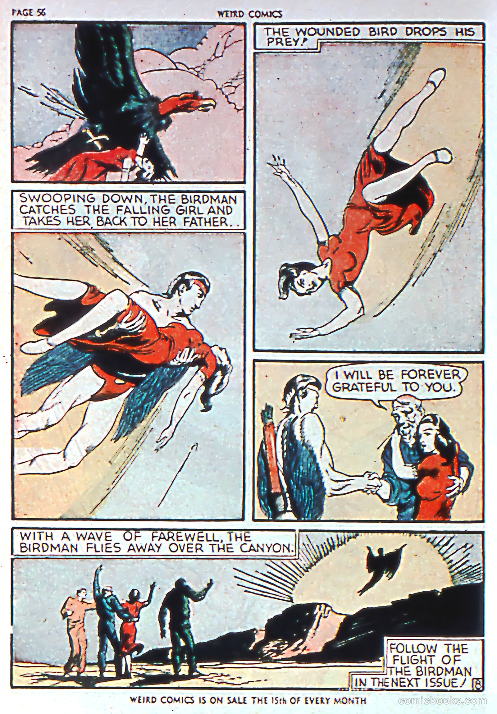 Weird Comics #1 (1940) — page 56 of 66